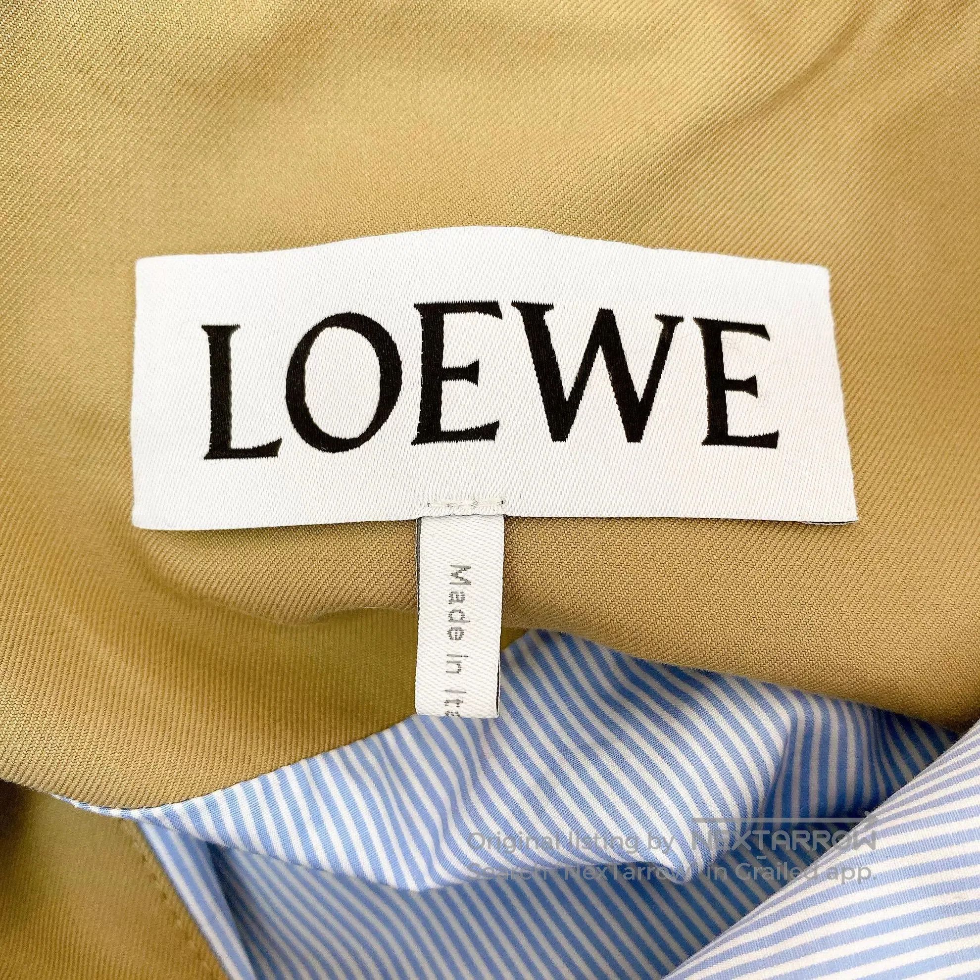 Loewe Loewe Khaki Trench Coat Size 38. Size US M / EU 48-50 / 2 - 7 Thumbnail