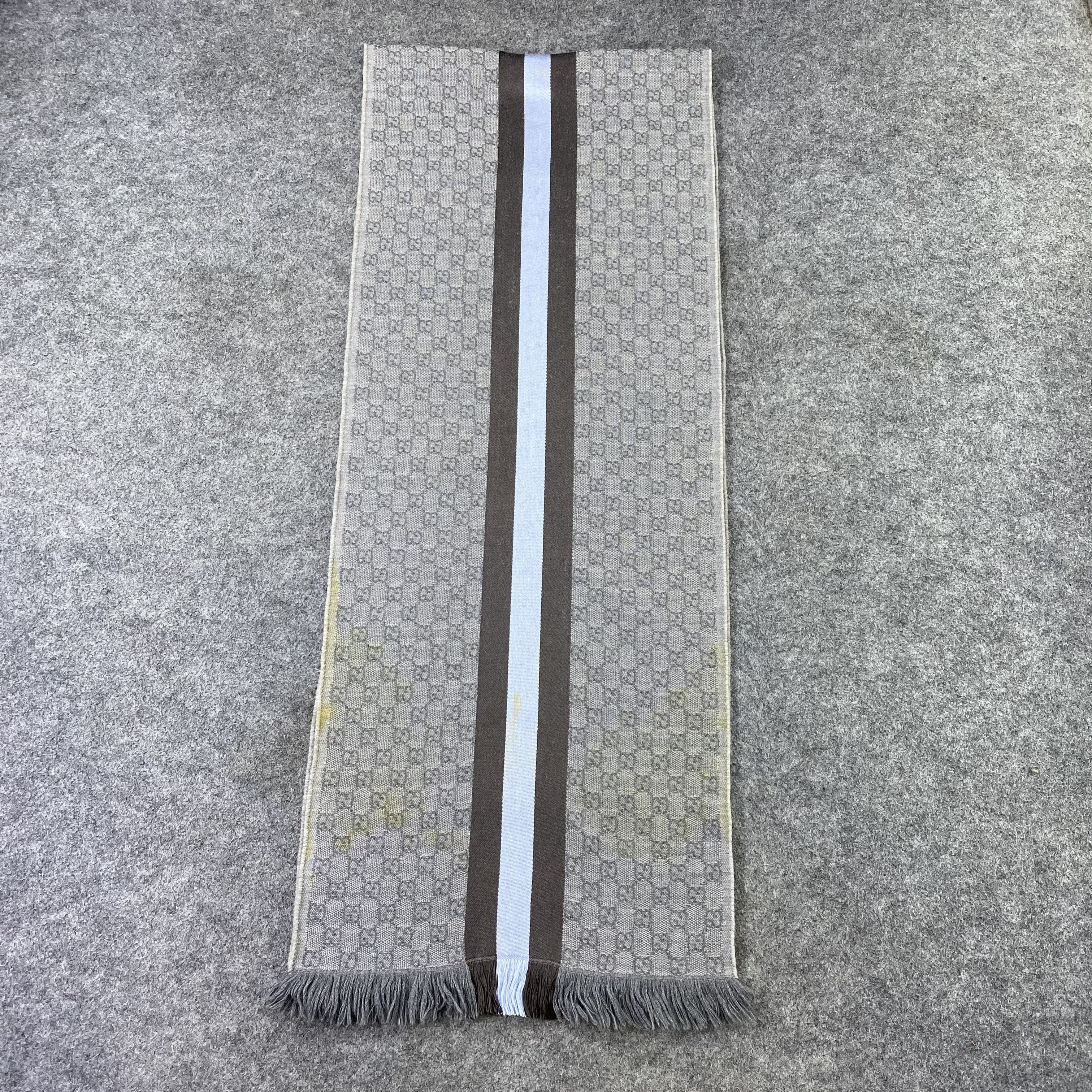 Gucci GUCCI GG MONOGRAM Scarf / Muffler / Neckwear - T1498 Size ONE SIZE - 2 Thumbnail