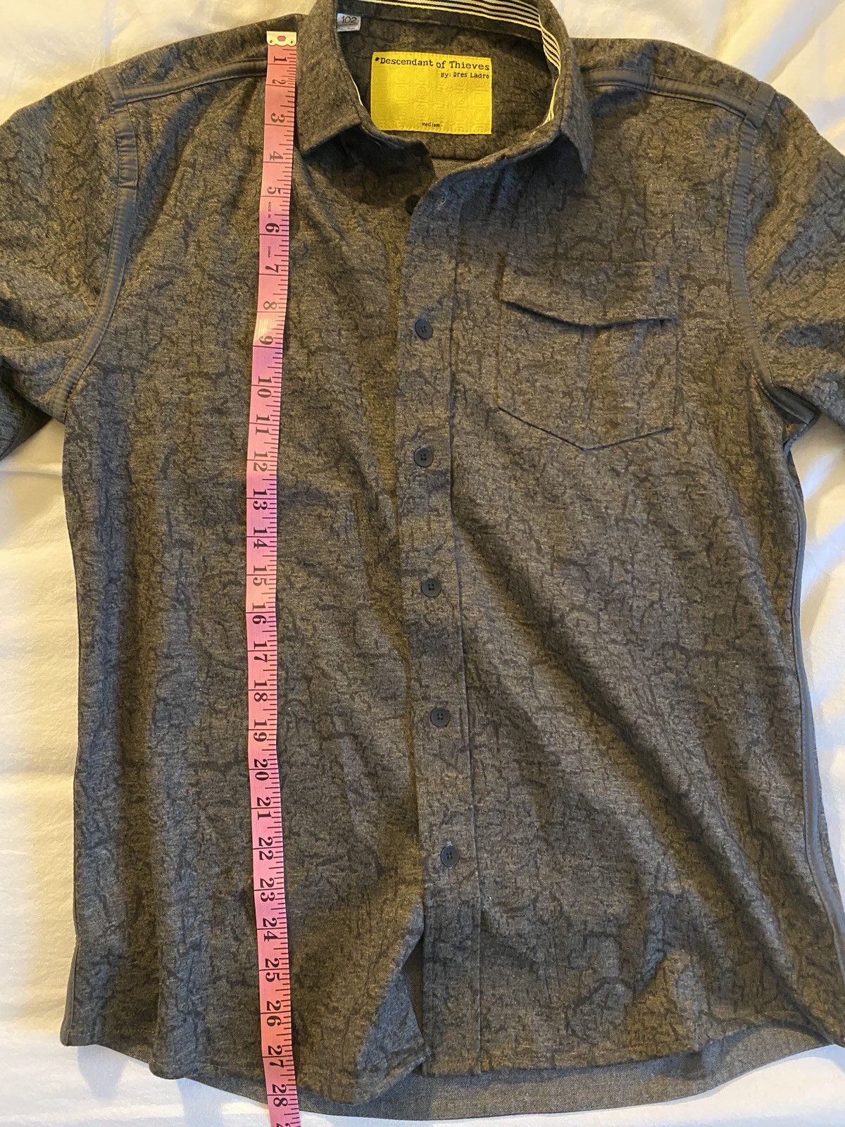 Descendant of Thieves Descendant of Thieves Grey Button Up Shirt Size US M / EU 48-50 / 2 - 5 Thumbnail