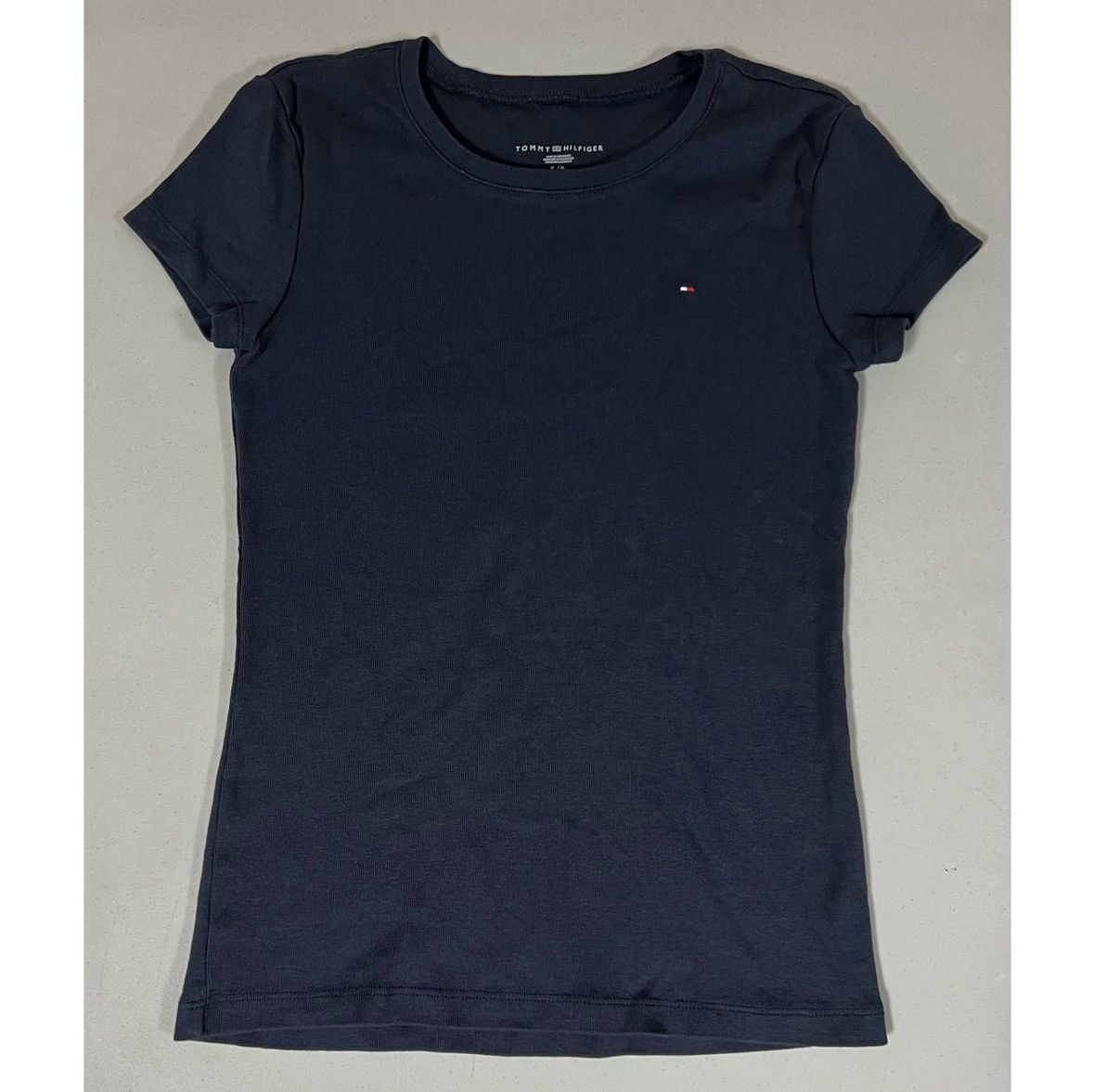 Tommy Hilfiger Tommy Hilfiger Navy Blue Crewneck Tee T-Shirt Top Size S ♥️✨ Size S / US 4 / IT 40 - 1 Thumbnail