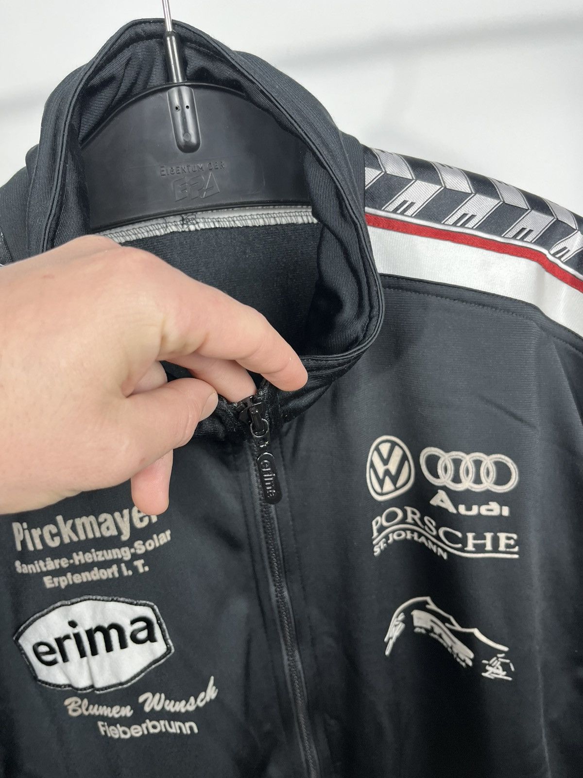Erima Erima Racing Half Zip Jacket Short Sleeve VW Audi Porsche Size US M / EU 48-50 / 2 - 4 Thumbnail