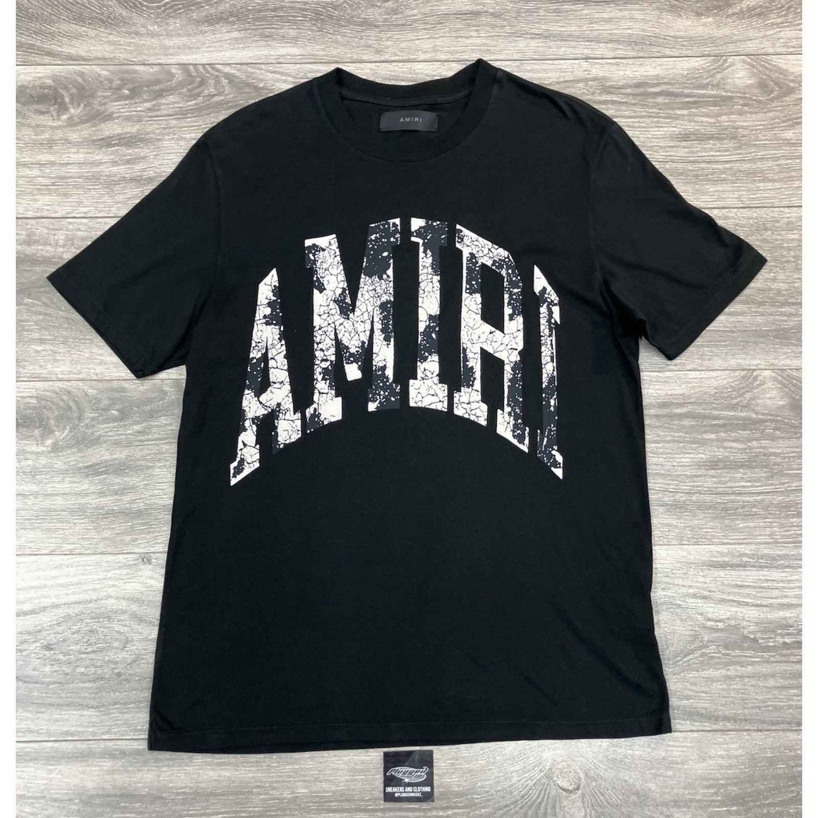 Amiri Amiri Collegiate Logo Tee ' Black ' | GOOD CONDITION! Size US S / EU 44-46 / 1 - 1 Thumbnail
