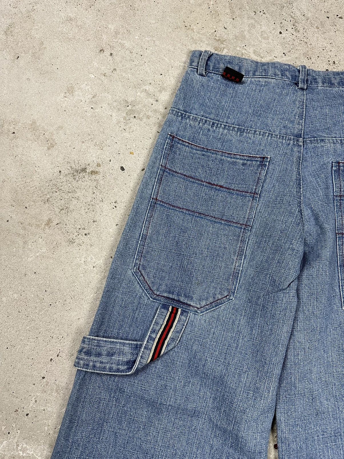 JNCO × Vintage Vintage Y2K Jnco Style Baggy Blue Denim Pants Size US 28 / EU 44 - 5 Thumbnail
