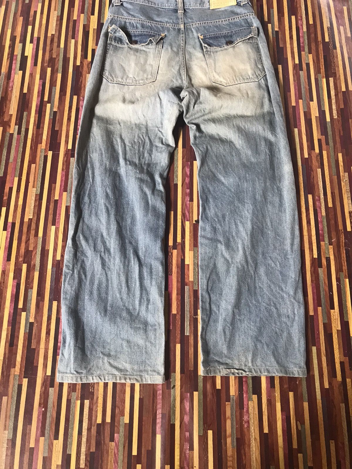 Japanese Brand VTG DENIM PANTS CANNABIS SATIVA Size US 32 / EU 48 - 7 Thumbnail