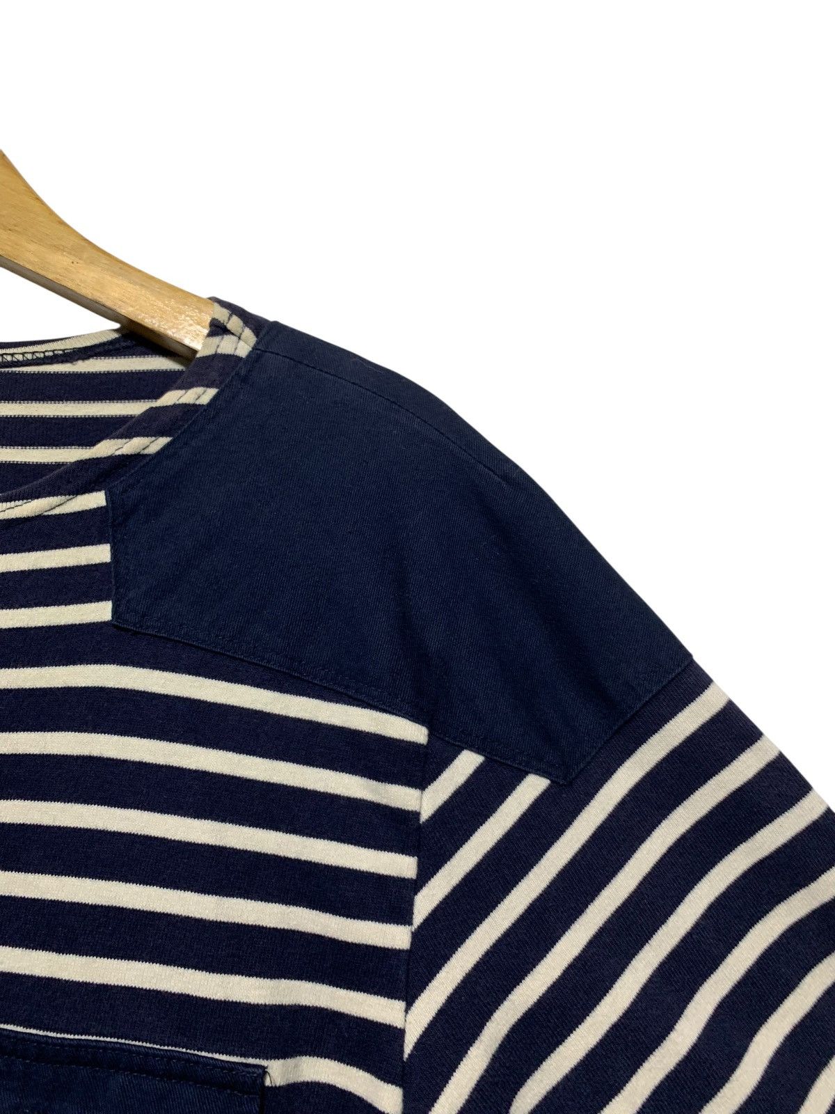 14th Addiction Espionage striped shoulder patch striped pocket lomgsleeve Size US L / EU 52-54 / 3 - 2 Thumbnail