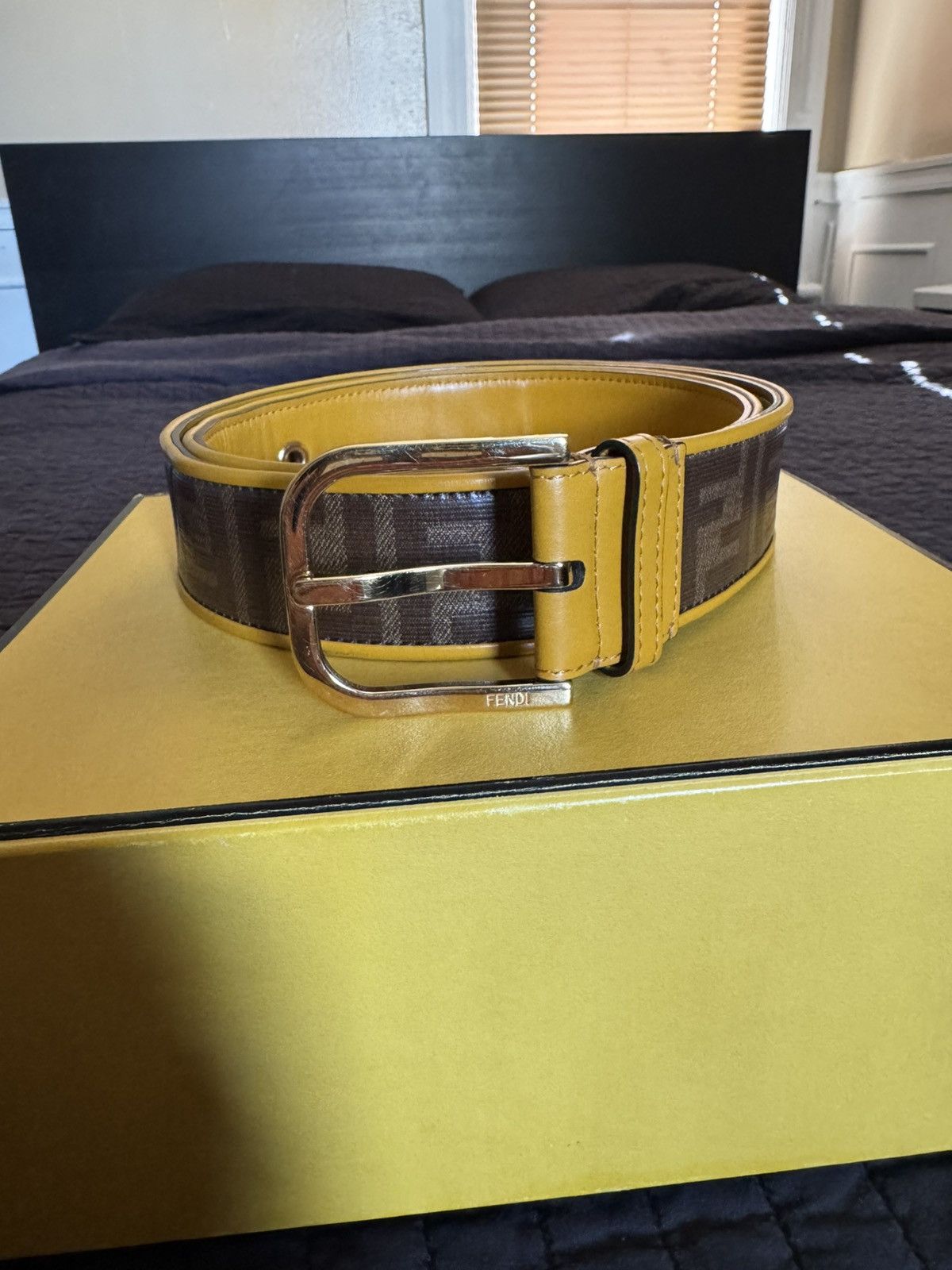 Fendi Fendi Belt FF monogram Size 38 - 8 Thumbnail