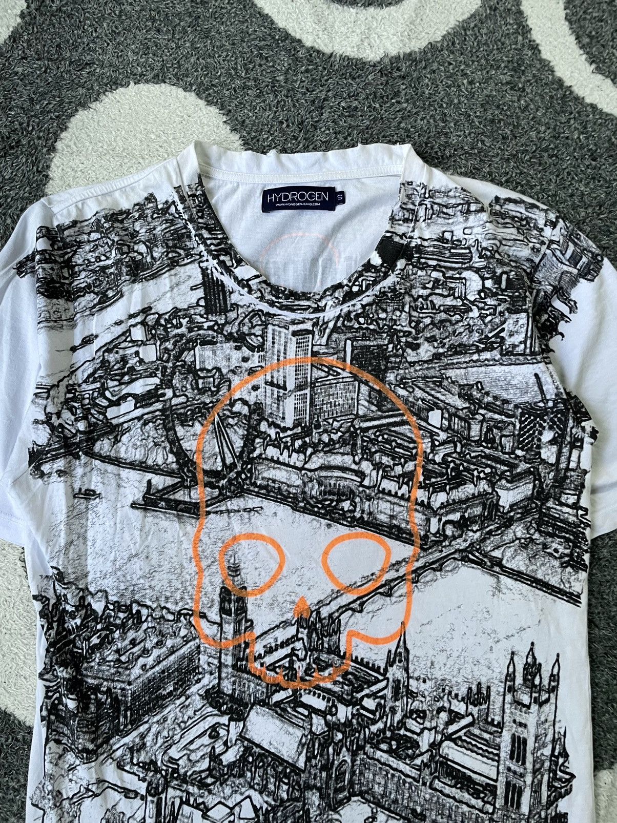 HYDROGEN HYDROGEN ITALY PRINTED TEE Size US M / EU 48-50 / 2 - 3 Thumbnail