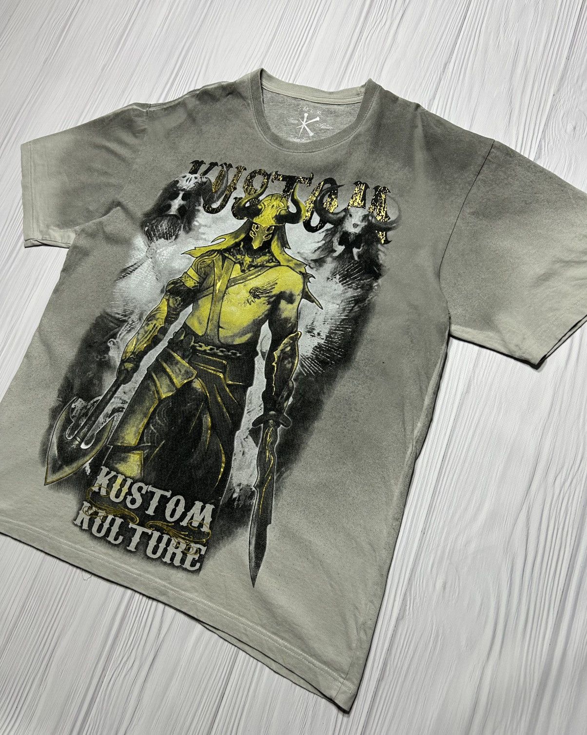 Vintage Kustom Kulture Warrior Man/Woman T-Shirt Size US XL / EU 56 / 4 - 3 Thumbnail