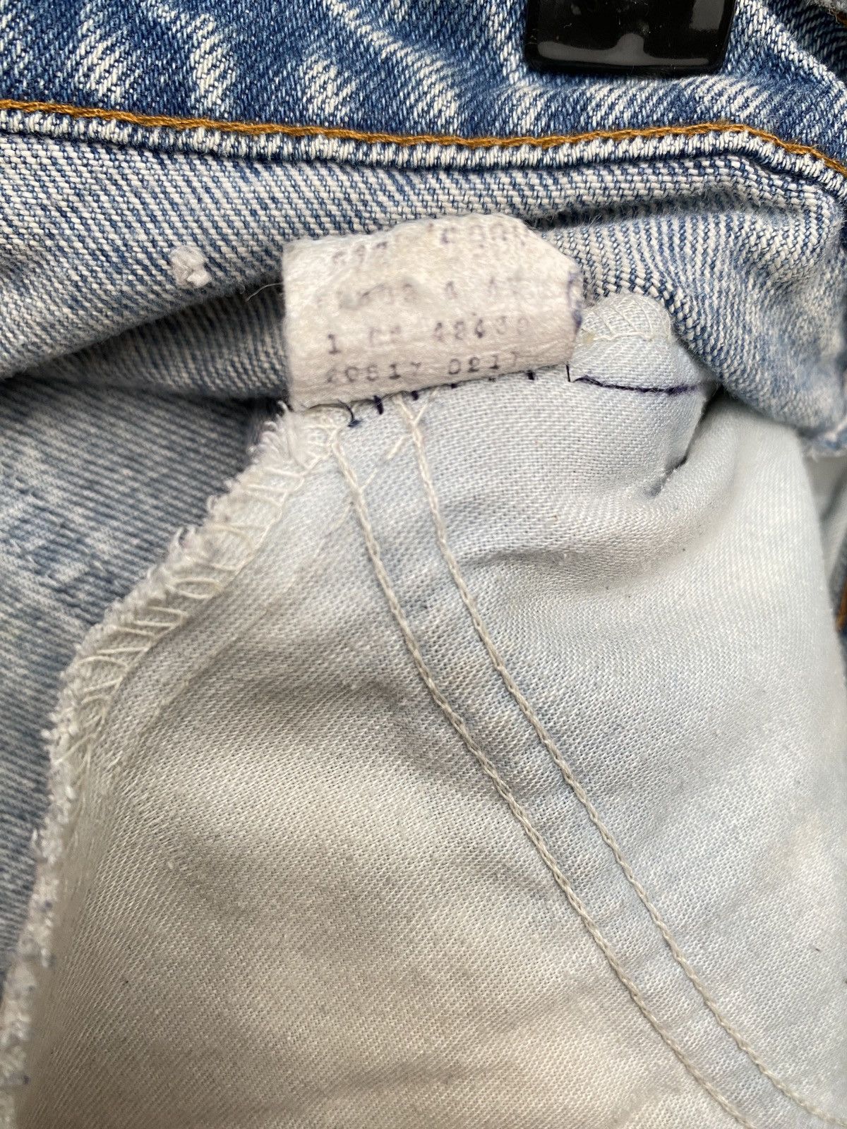Levi's × Vintage Vintage Brand Levi’s Patchwork flared jeans 1980s Size US 32 / EU 48 - 12 Thumbnail