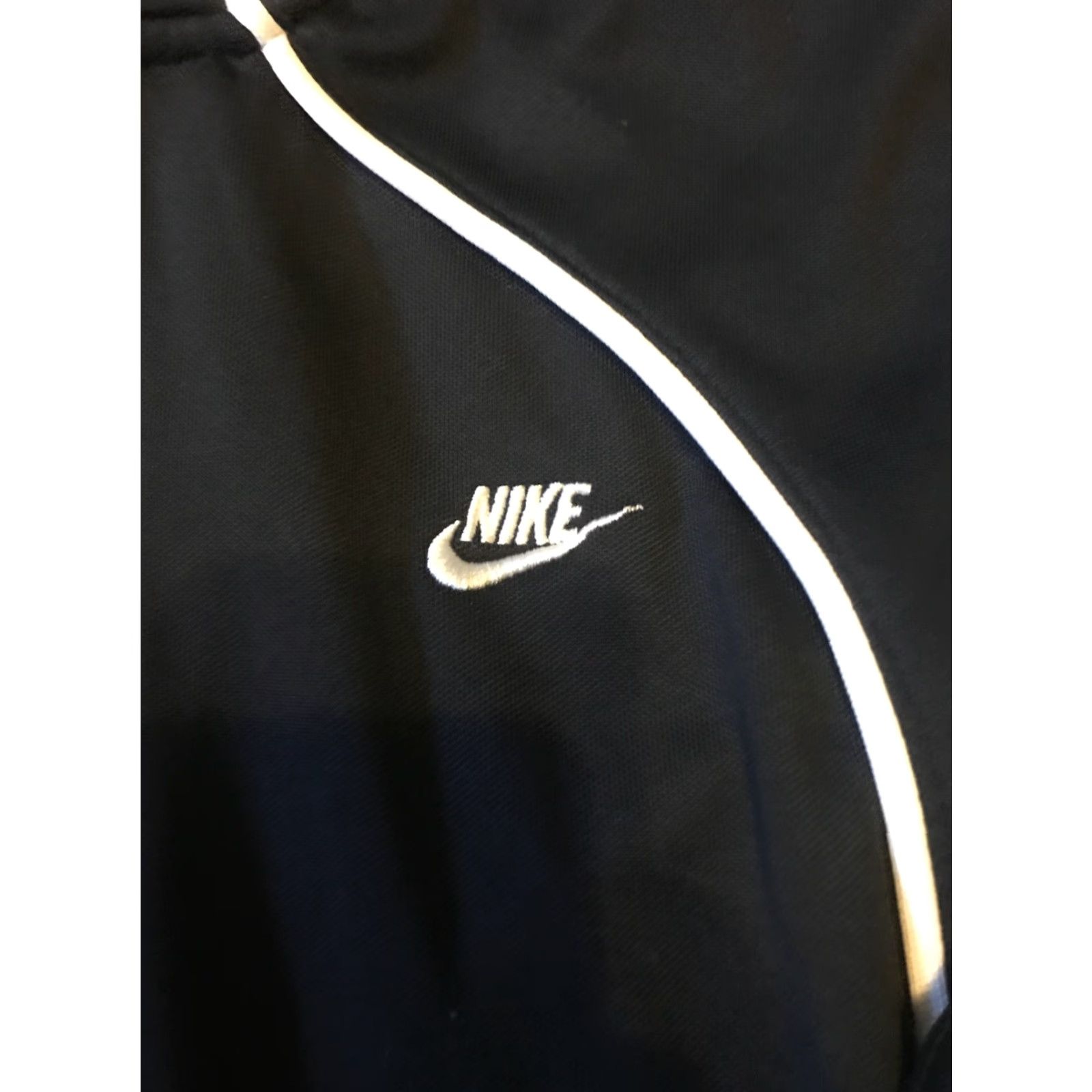 Nike Nike Womens Medium Full Zip Sweatshirt Track Jacket Active Black Size M / US 6-8 / IT 42-44 - 2 Thumbnail