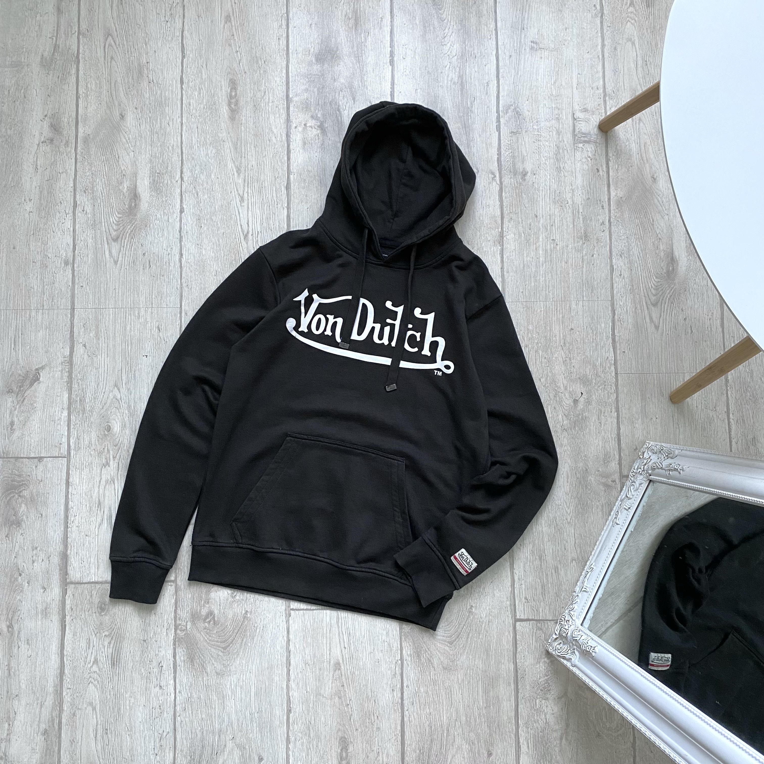 Affliction 🔥 Vintage Von Dutch Big Logo Hoodie Japan Y2K sweatshirt Size US M / EU 48-50 / 2 - 1 Thumbnail