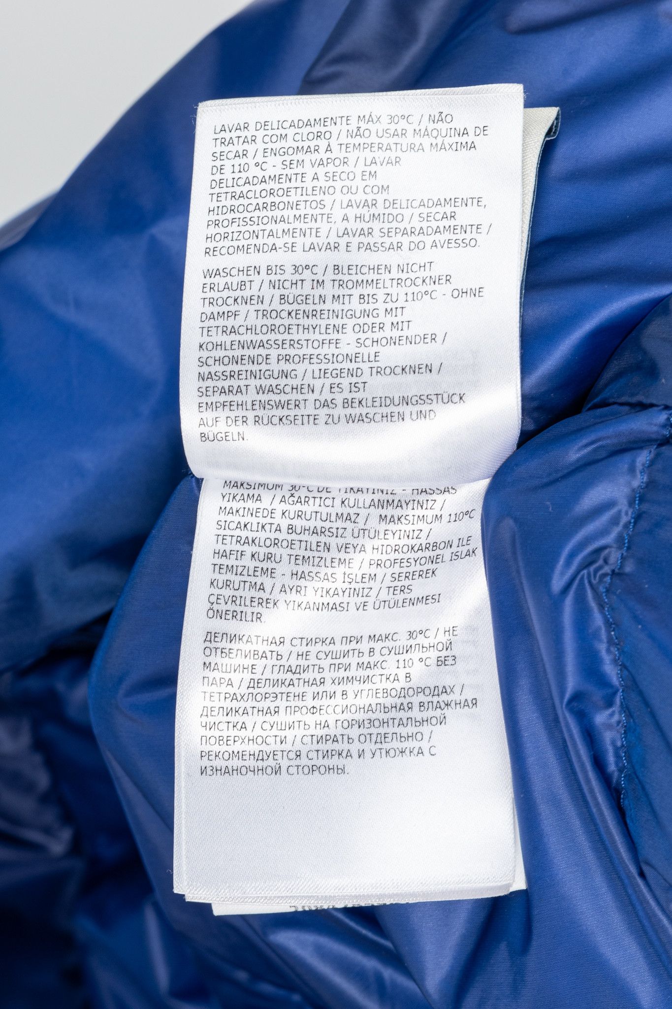 Moncler Moncler Longue Saison Agay Blue Quilted-Nylon Puffer Jacket Size US XL / EU 56 / 4 - 13 Thumbnail