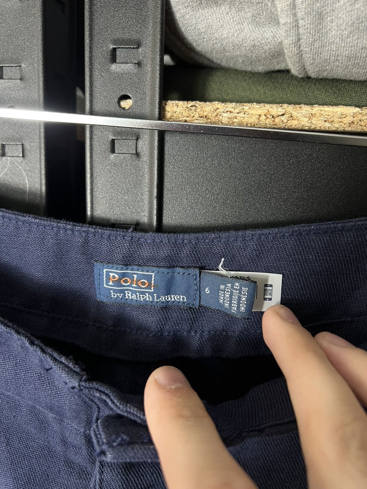 Polo Ralph Lauren Polo Ralph Lauren Pleated Linen Blend Twill Pants Navy Women Size 28" / US 6 / IT 42 - 9 Thumbnail