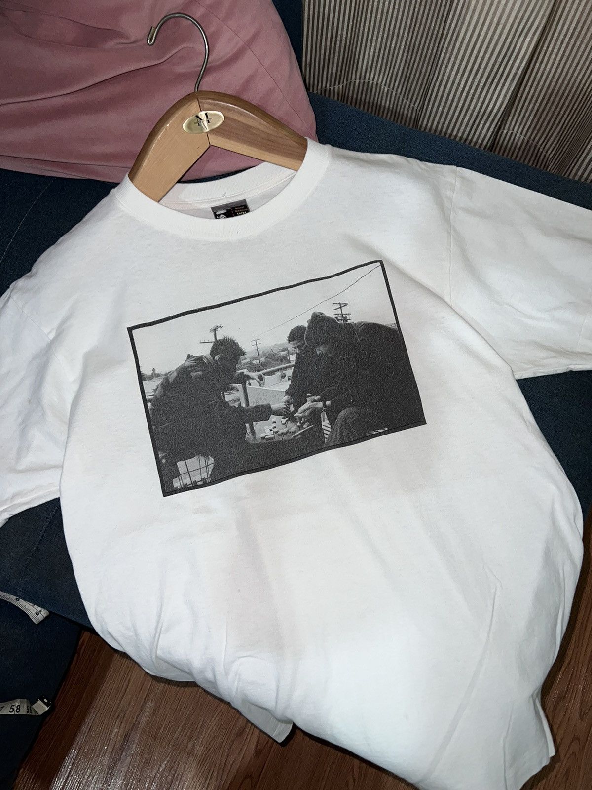Bape × Vintage BAPE x Beastie Boys shawn mortensen photo T-shirt ape Size US L / EU 52-54 / 3 - 2 Thumbnail