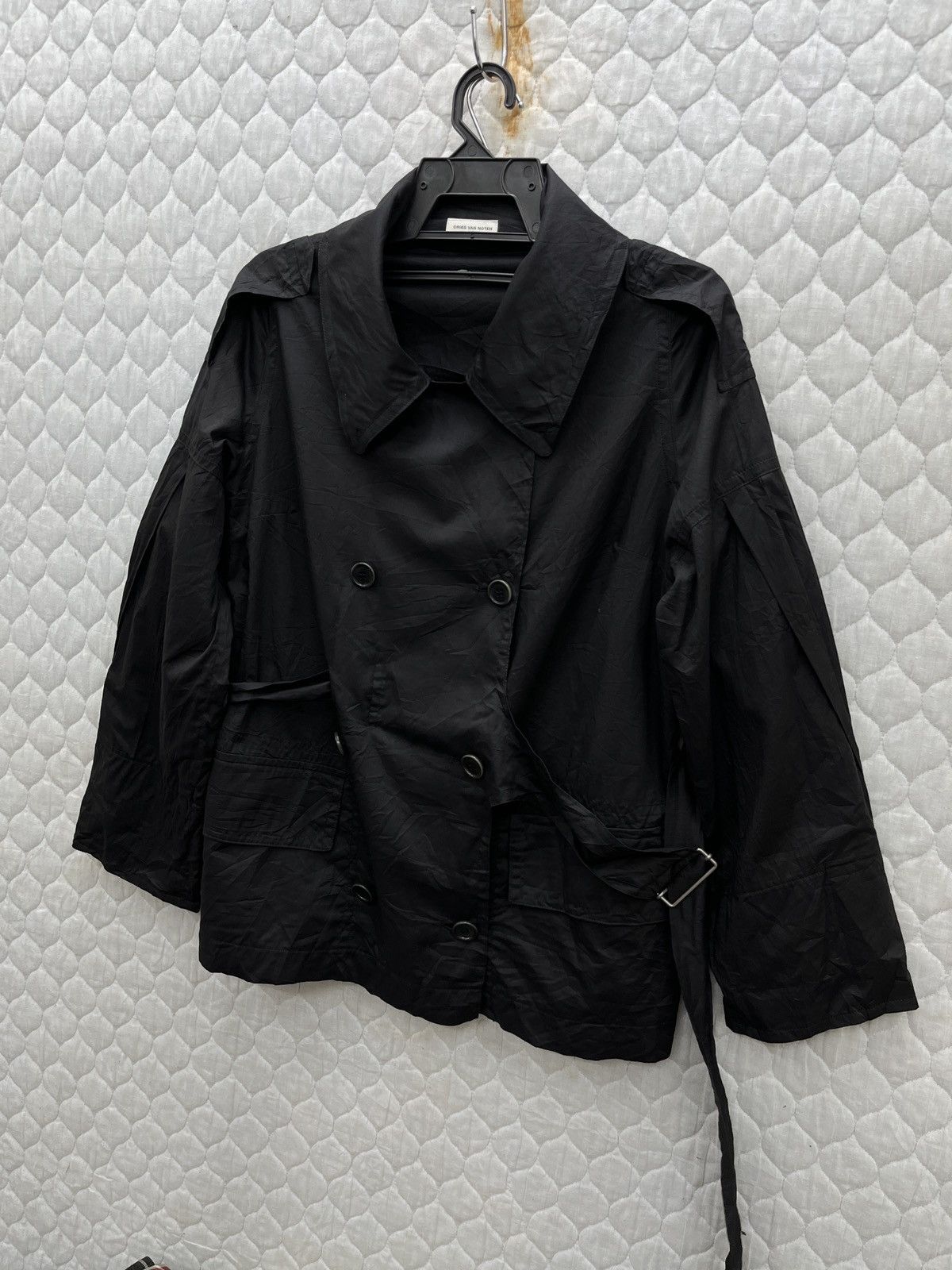 Dries Van Noten 🔥🔥🔥STEALS DRIES VAN NOTEN LIGHT COTTON BELT JACKET Size M / US 6-8 / IT 42-44 - 2 Thumbnail