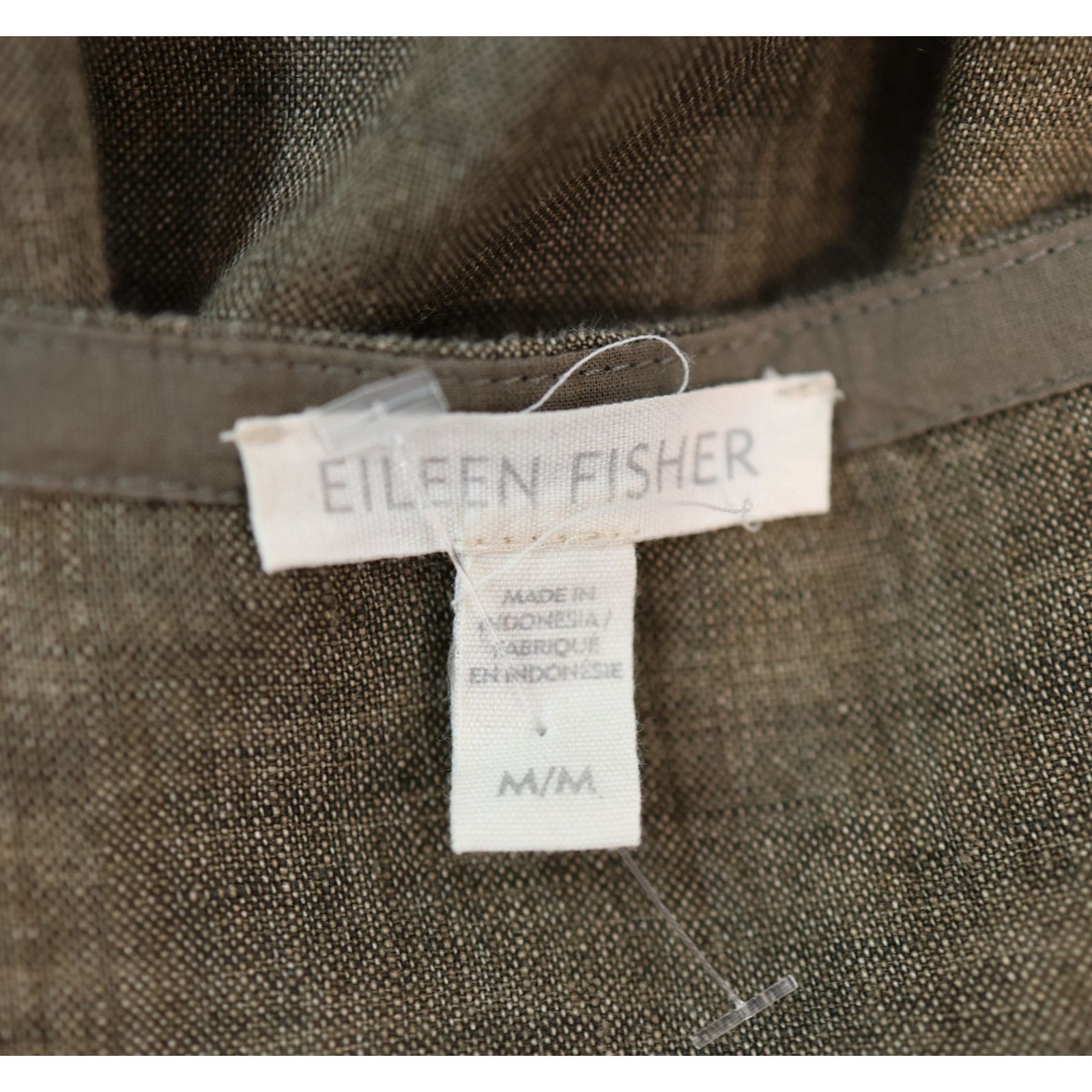Eileen Fisher NWoT EILEEN FISHER Organic Linen Raw Hems Tunic Dress Size M Size M / US 6-8 / IT 42-44 - 5 Thumbnail