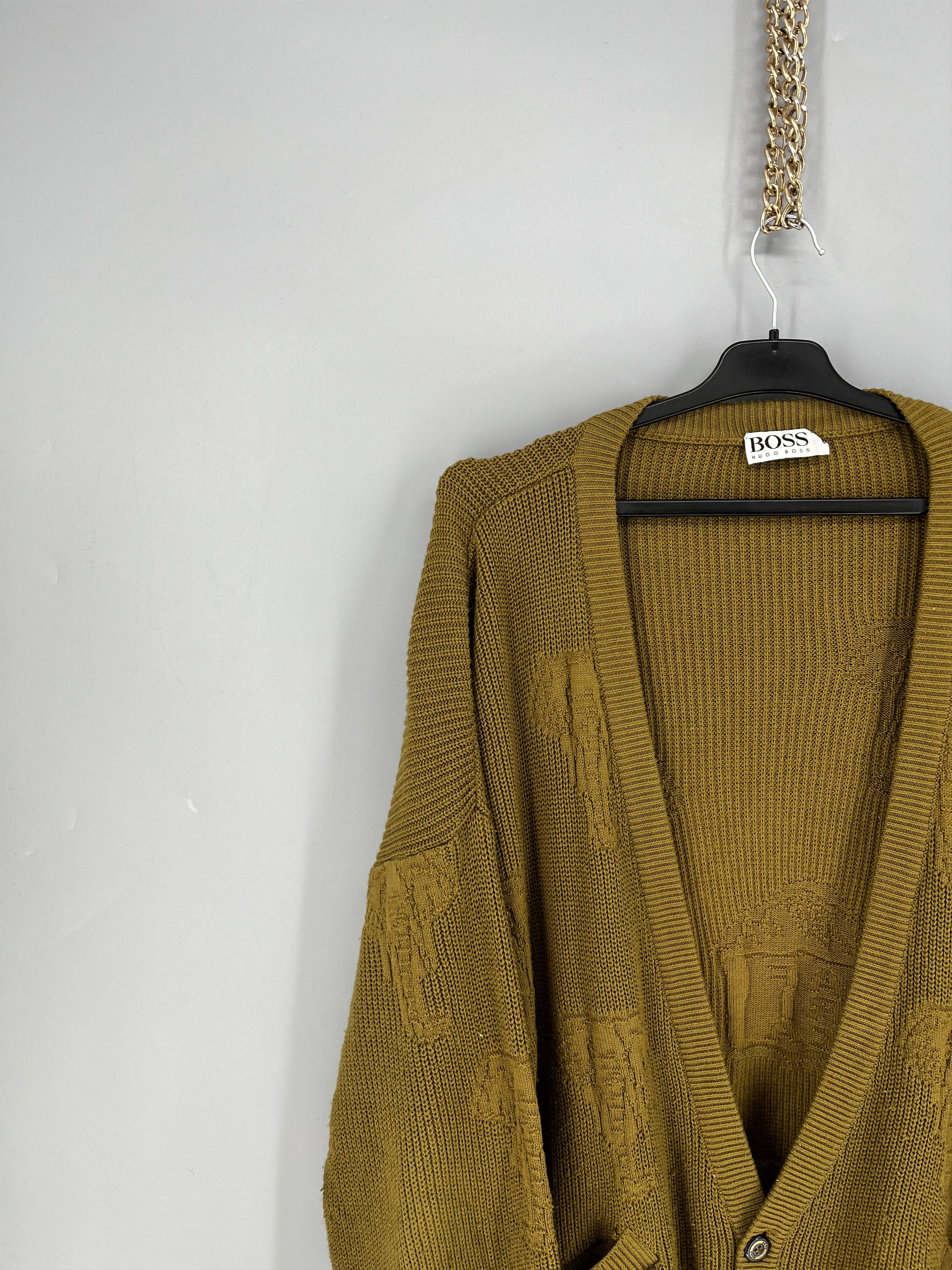 Hugo Boss Vintage Hugo Boss Archive Cardigan Vintage Abstract Size L Size US L / EU 52-54 / 3 - 4 Thumbnail