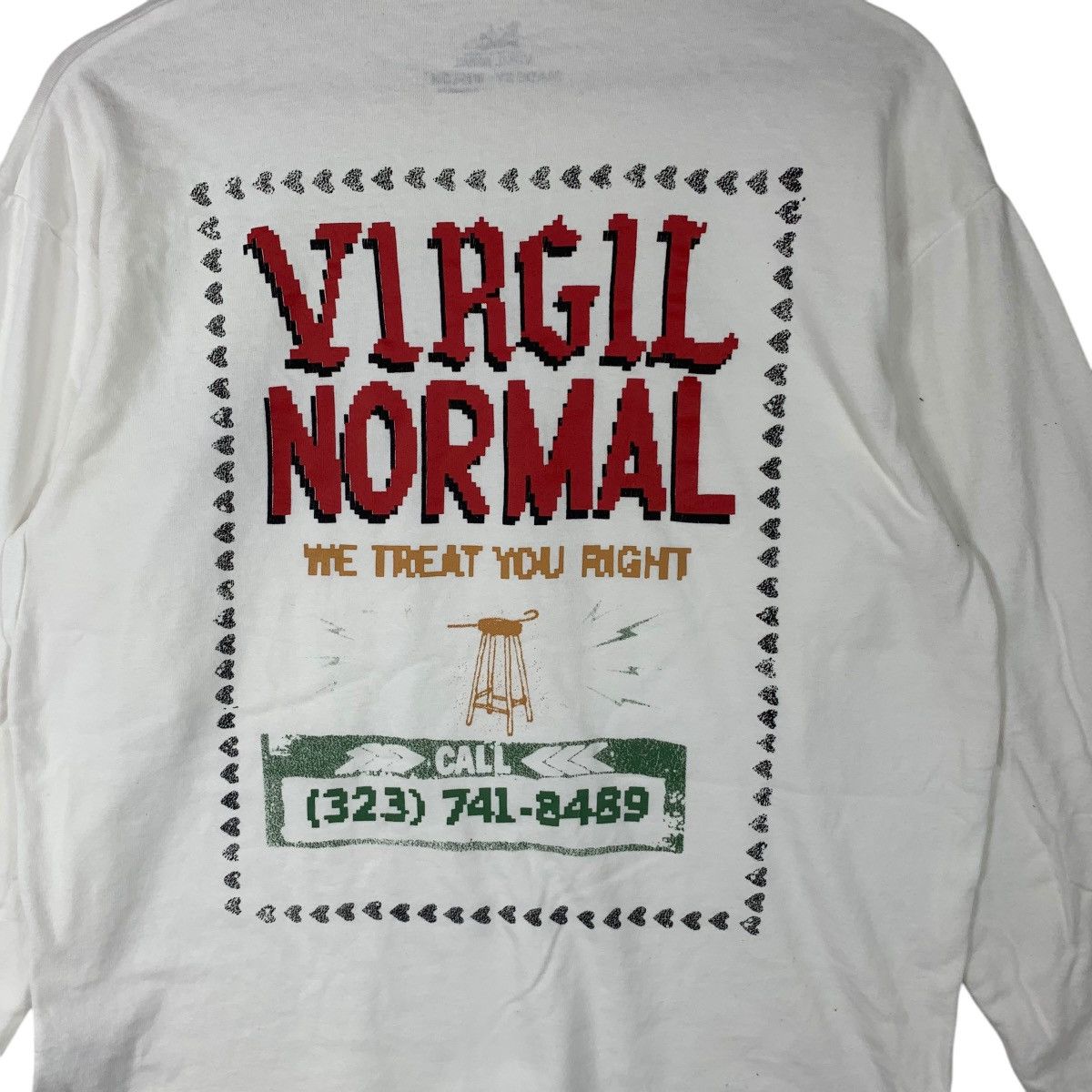 Virgil Normal VIRGIL NORMAL x WISLOM We Treat Your Right Tee Shirt Size US M / EU 48-50 / 2 - 6 Thumbnail