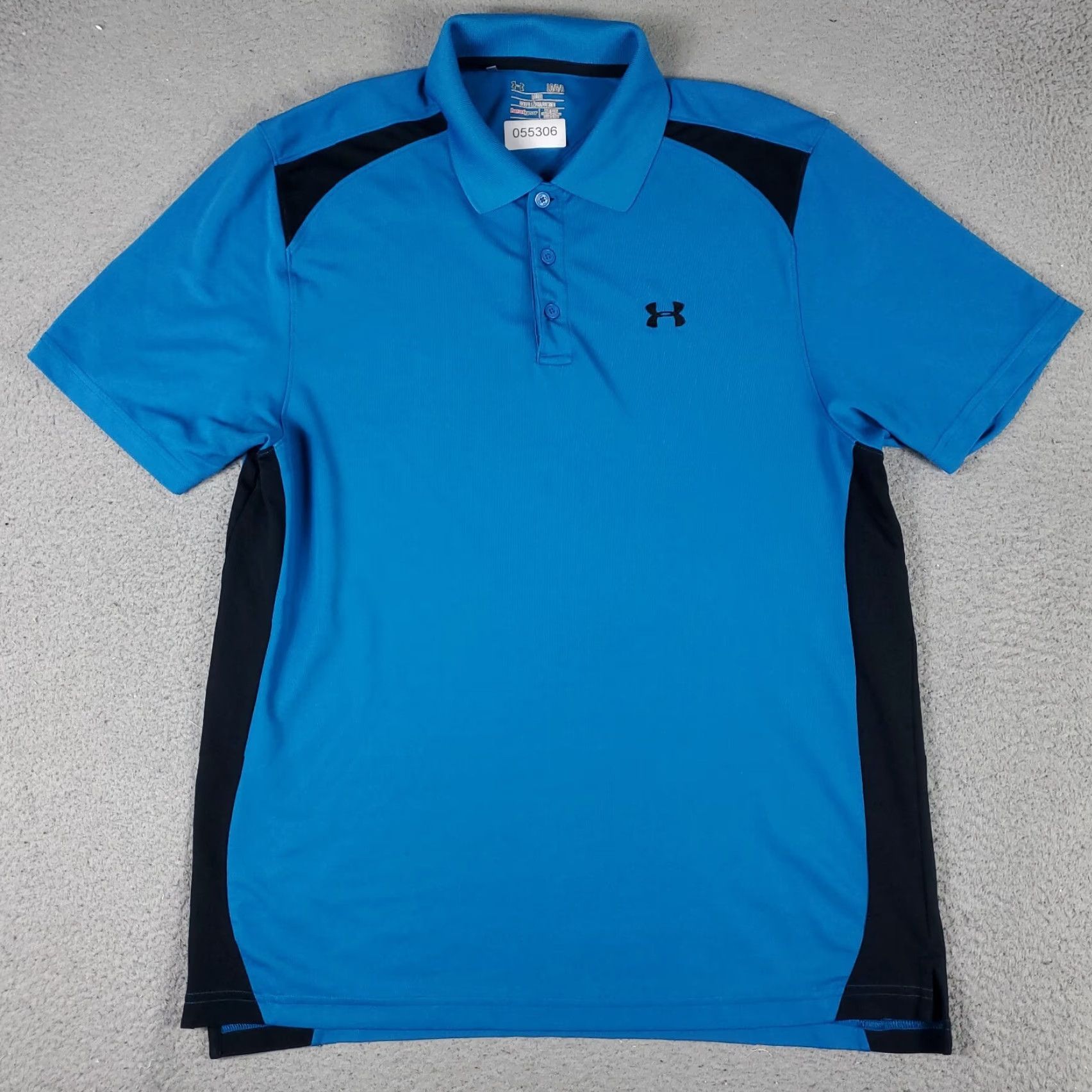 Under Armour Under Armour Polo Shirt Mens Size Large Blue Golf Casual Short Sleeve Polo Shirt Mens Large Blue Golf Casual Short Sleeve Size US L / EU 52-54 / 3 - 2 Thumbnail