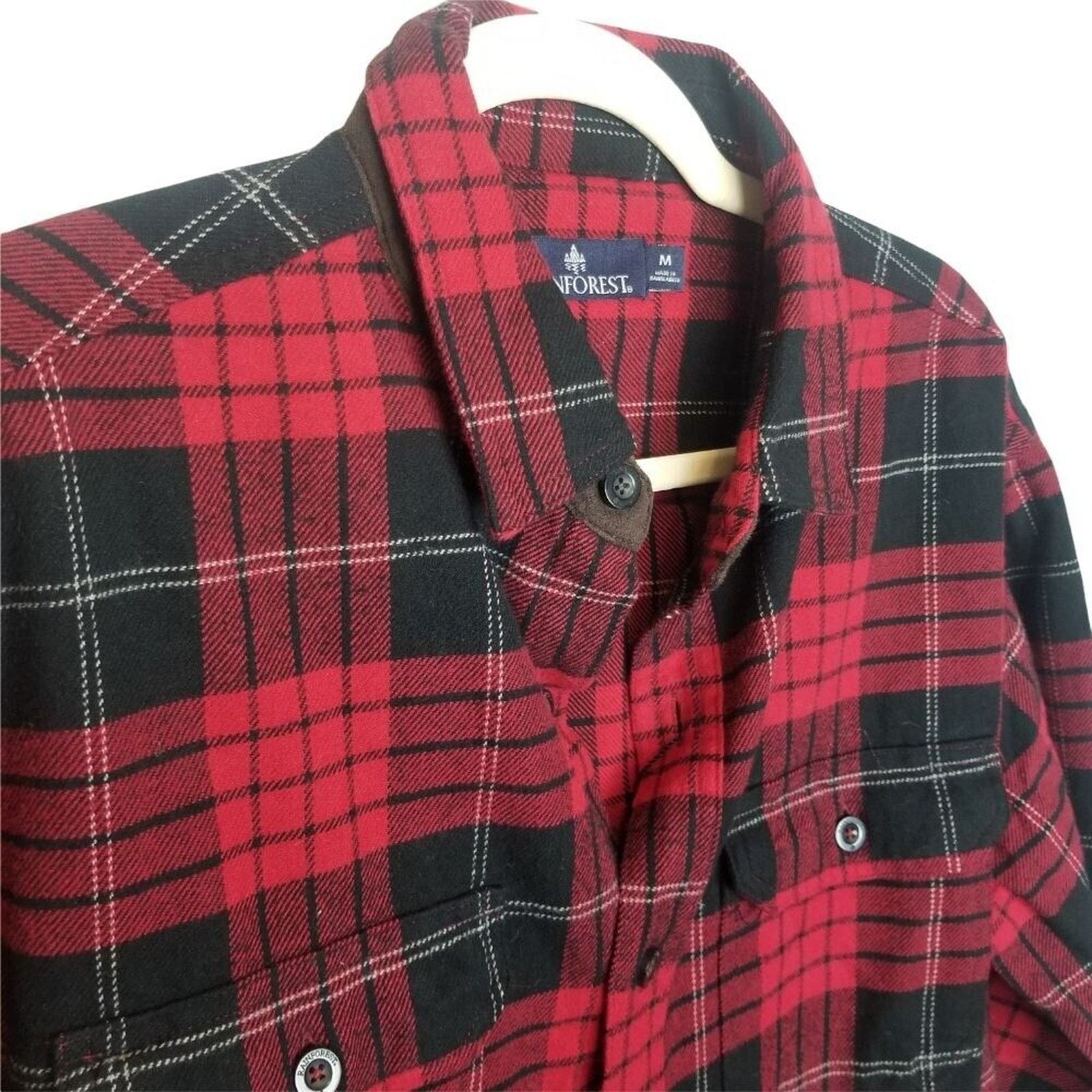 Rainforest Rainforest Mens Plaid Flannel Shirt Size M Gorpcore Outdoor Size US M / EU 48-50 / 2 - 5 Thumbnail