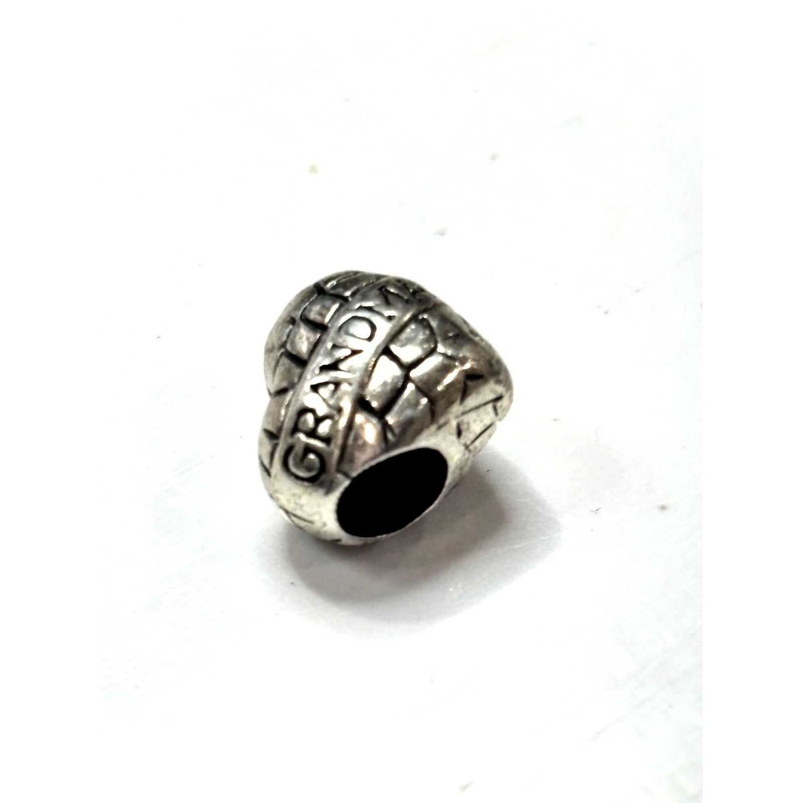 Other EUROPEAN BEADS "Grandma" Sterling Silver Heart Bead Size ONE SIZE - 3 Thumbnail