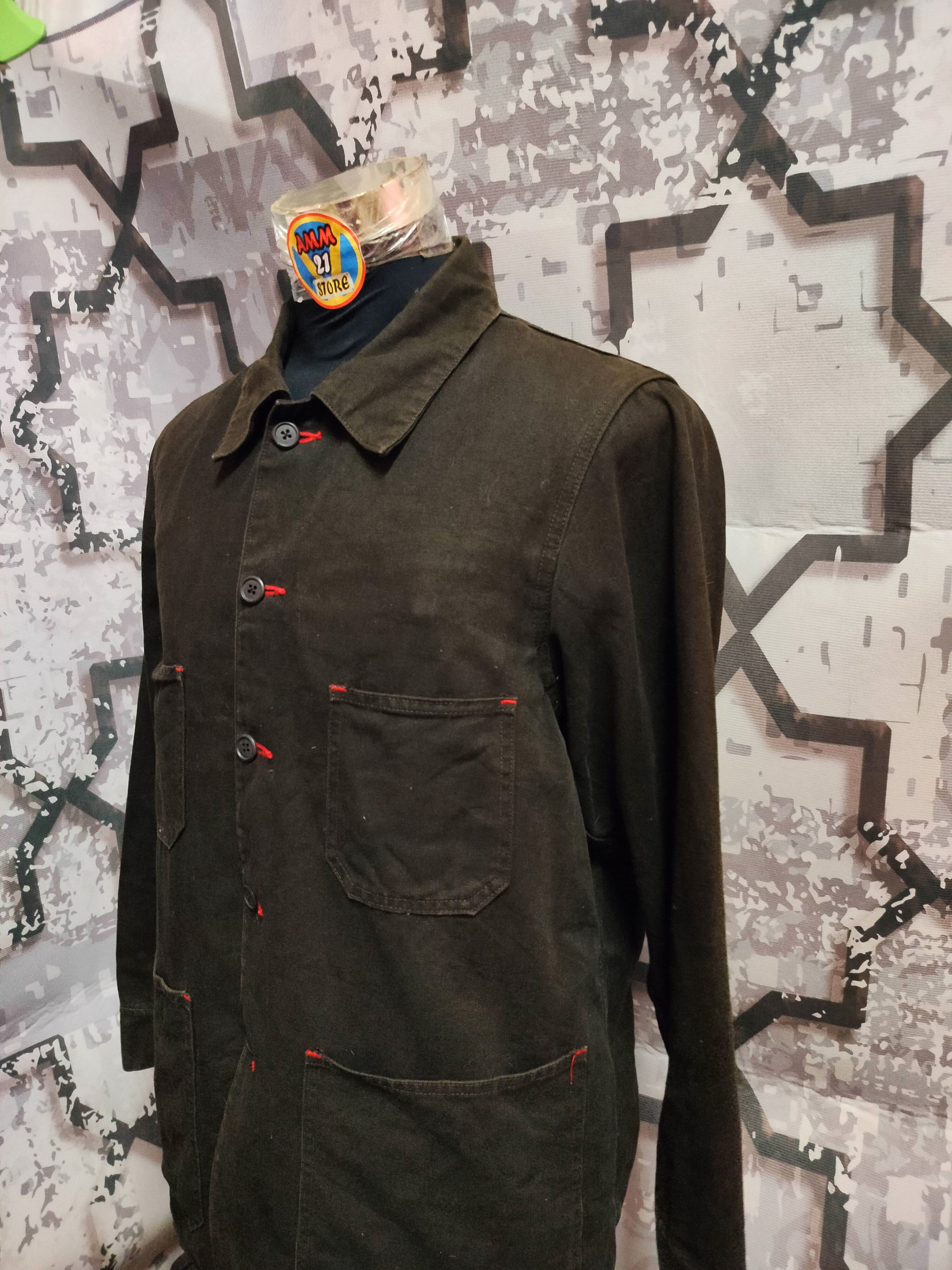 Japanese Brand POST PRODUCTION MULTI POCKET DENIM JACKET Size US L / EU 52-54 / 3 - 4 Thumbnail