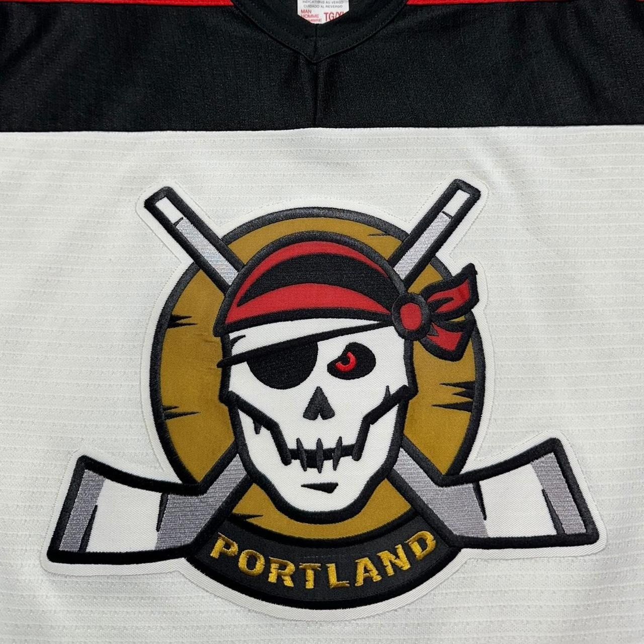 NHL × Vintage Vintage Portland Pirates Hockey Jersey Size US XL / EU 56 / 4 - 3 Thumbnail