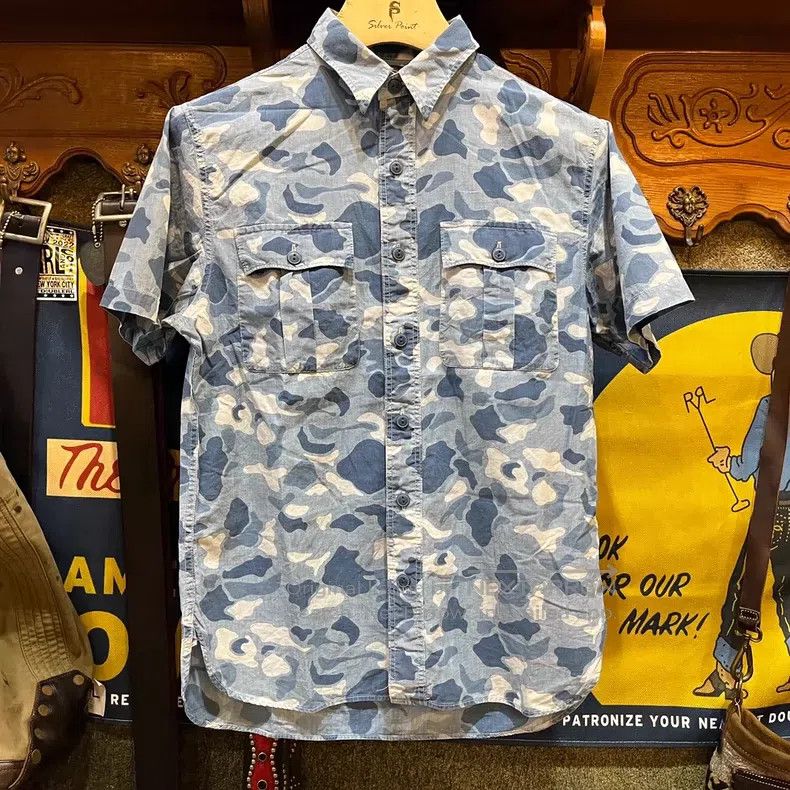 RRL Ralph Lauren RRL Ralph Lauren Short sleeved T-shirt shirt Size US S / EU 44-46 / 1 - 1 Thumbnail