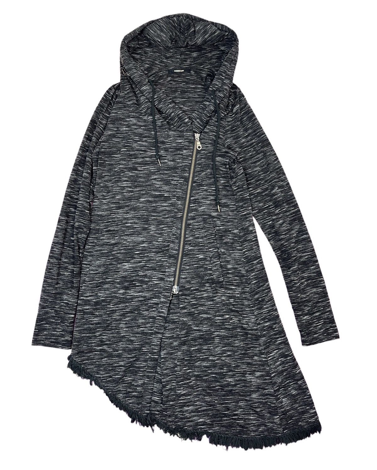 image of If Six Was Nine x Le Grande Bleu L G B Tornado Mart Ghost Adjustable Zip Hoodie in Black, Women's (