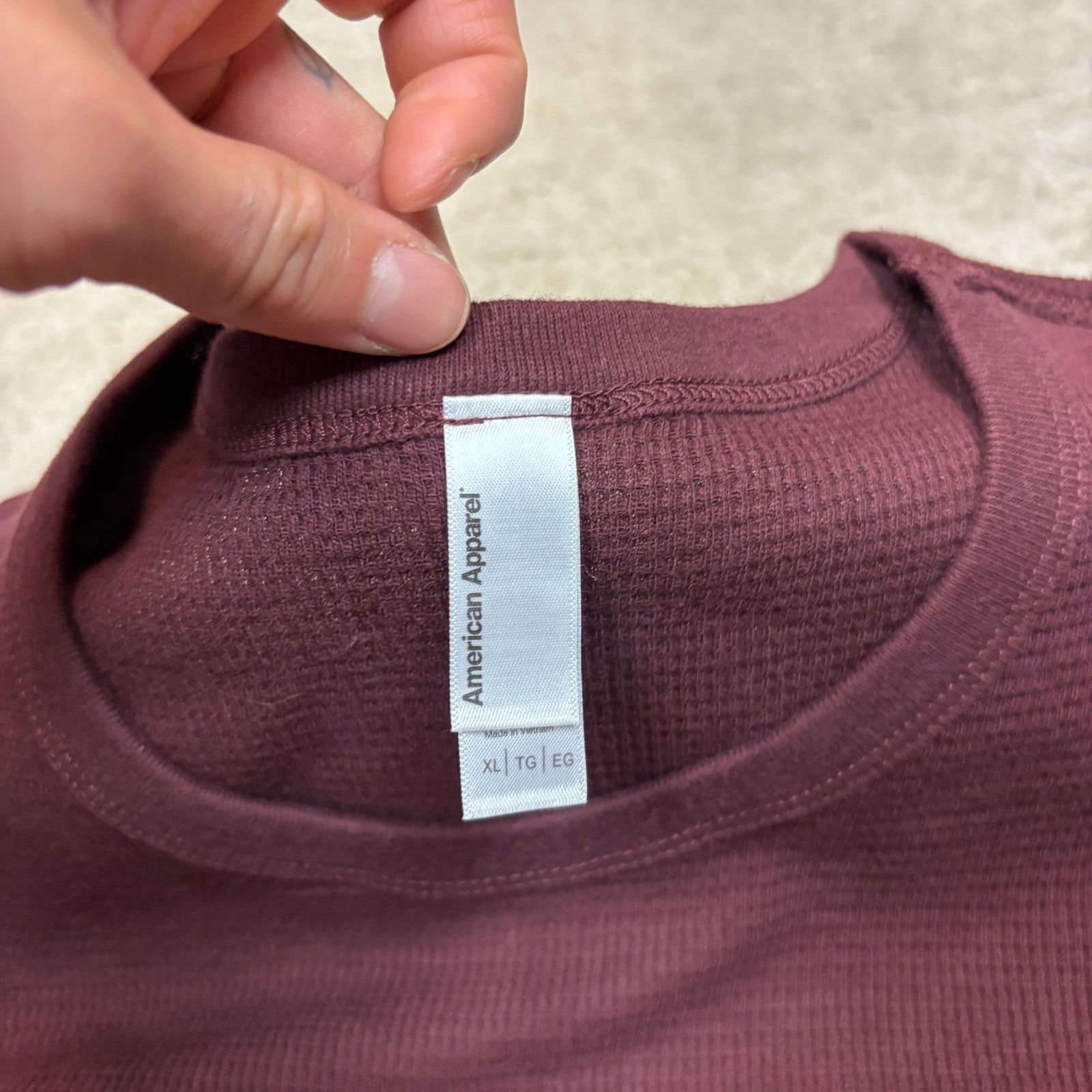 American Apparel American Apparel Dexter Morgan Kill Shirt Men's XL Thermal Size US XL / EU 56 / 4 - 4 Thumbnail