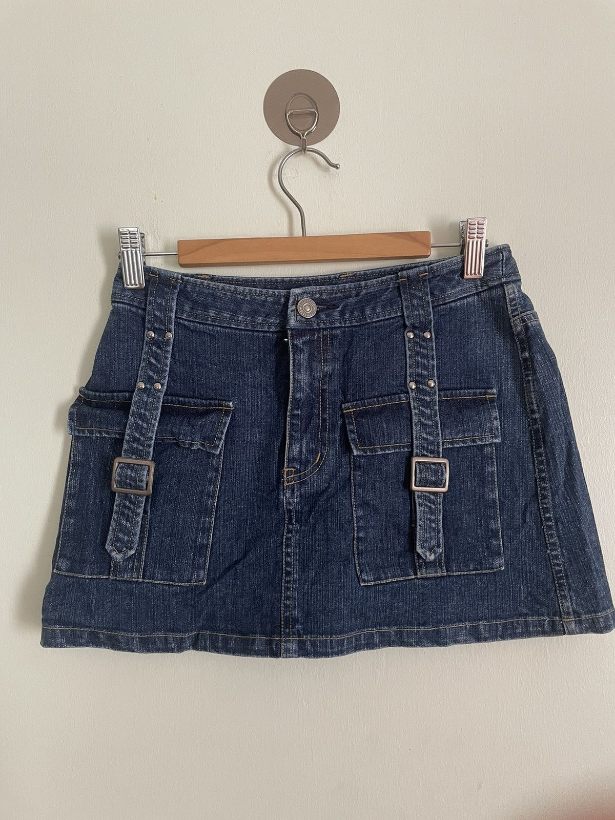 Pink House Pink House Denim Mini skirt Size 26" / US 2 / IT 38 - 3 Thumbnail