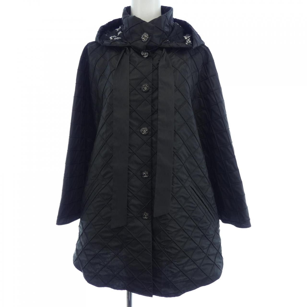 Chanel Chanel Chanel LOOK16 Wool Cape Textile Outerwear P78566V71038 DUTY FREE for USA Size ONE SIZE - 1 Thumbnail