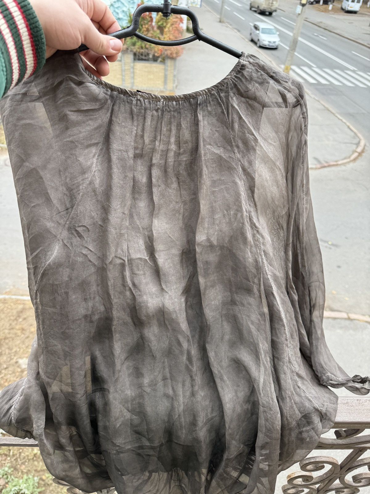 Issey Miyake × Japanese Brand × Undercover Vintage Bat Longsleeve Poncho Transparent Sleeveless Size US S / EU 44-46 / 1 - 6 Thumbnail