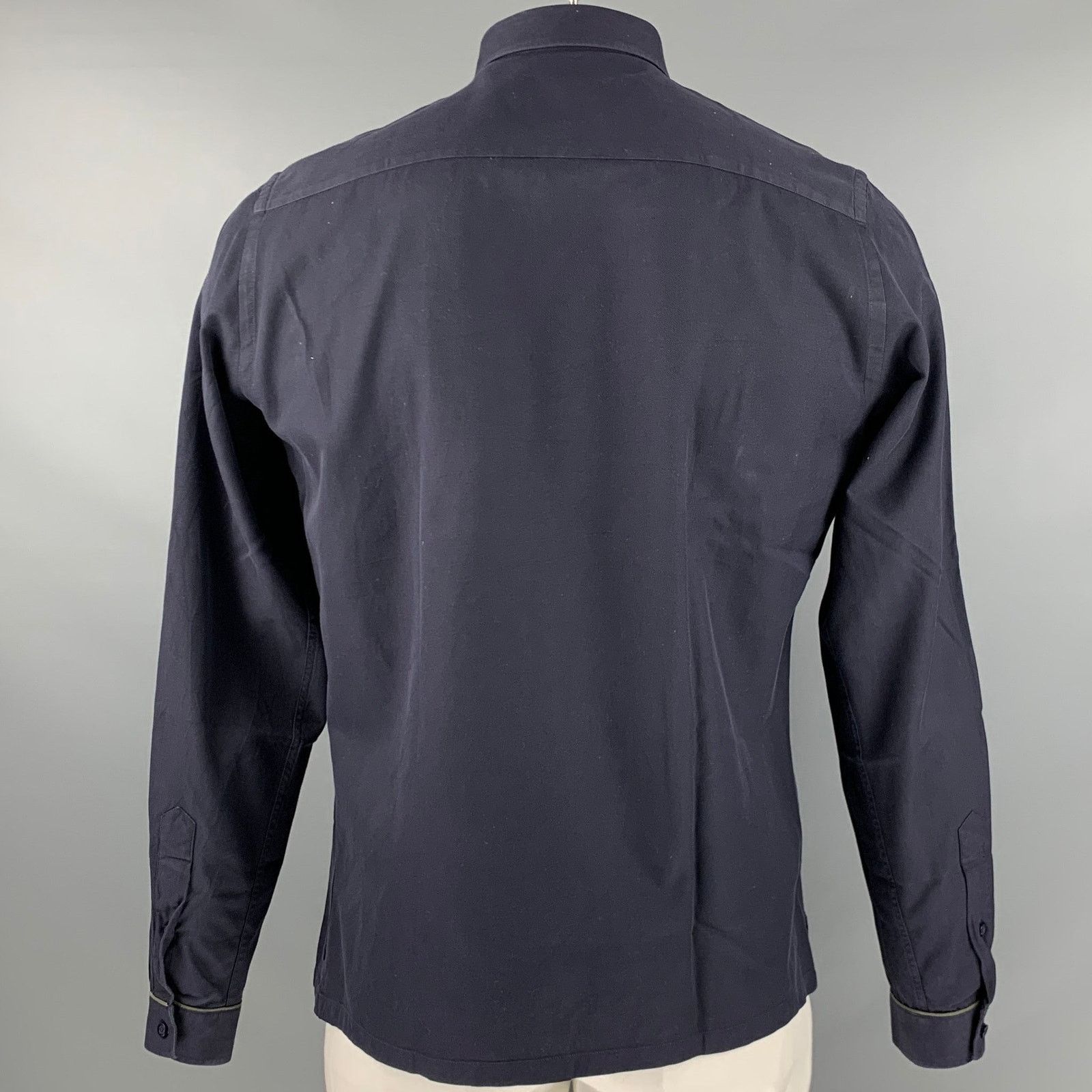 Other L.Y ADAMS x THOMAS MASON Contrast Trim Cotton Long Sleeve Size US L / EU 52-54 / 3 - 4 Thumbnail