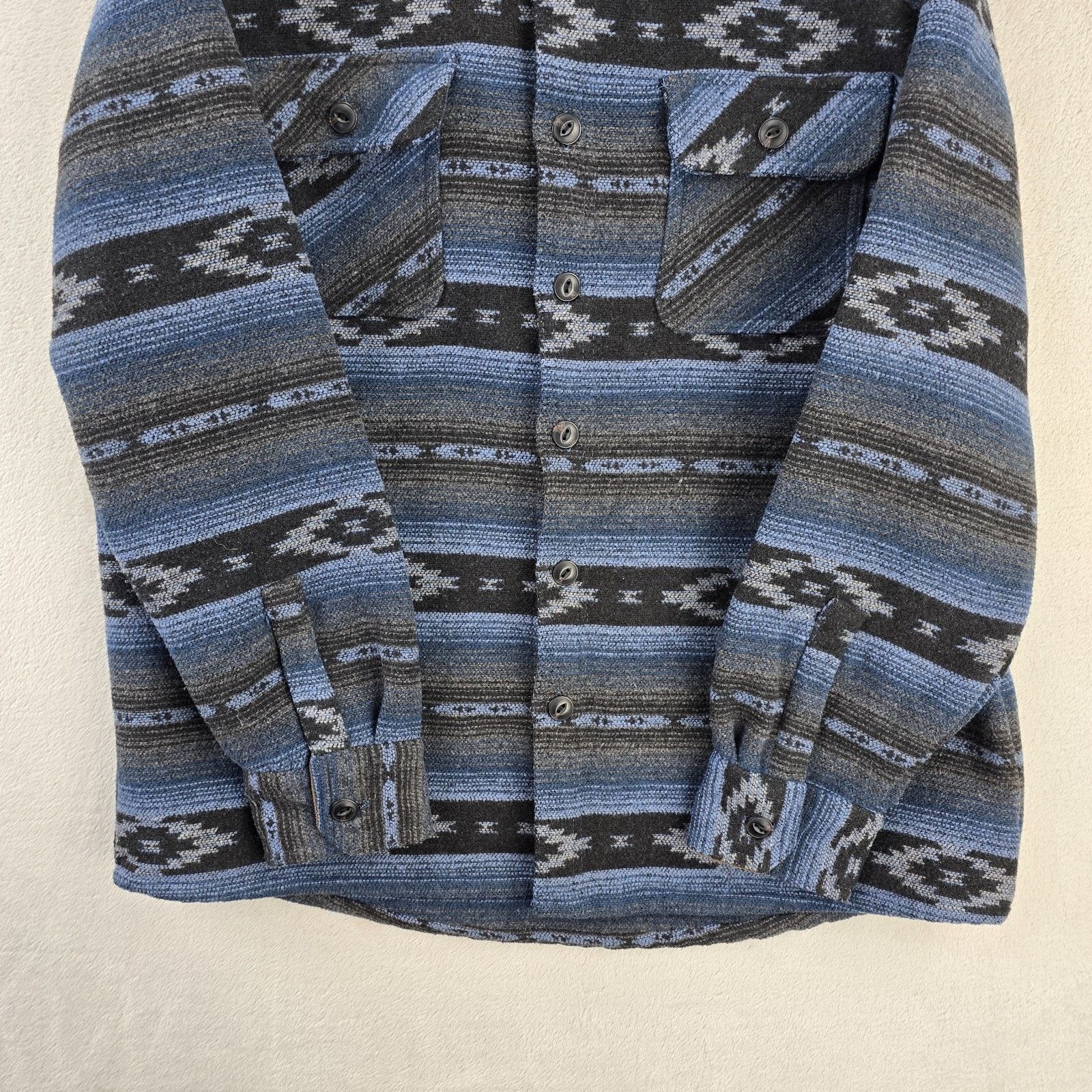 Other Skyhawk Blanket Shacket XL Aztec Wool Flannel Jacket Western Size US XL / EU 56 / 4 - 4 Thumbnail