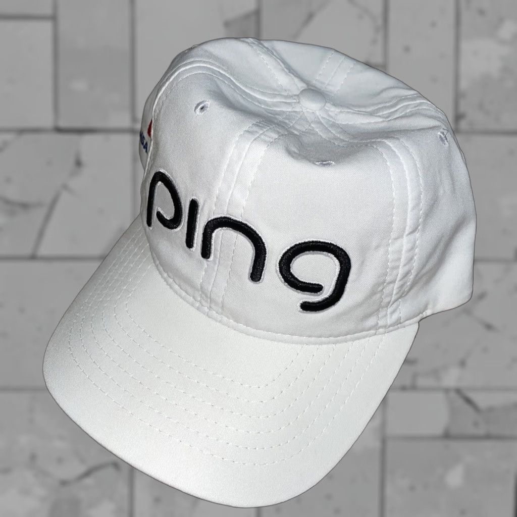 Vintage Ping Transamerica polyester blend adjustable cap Size ONE SIZE - 1 Thumbnail