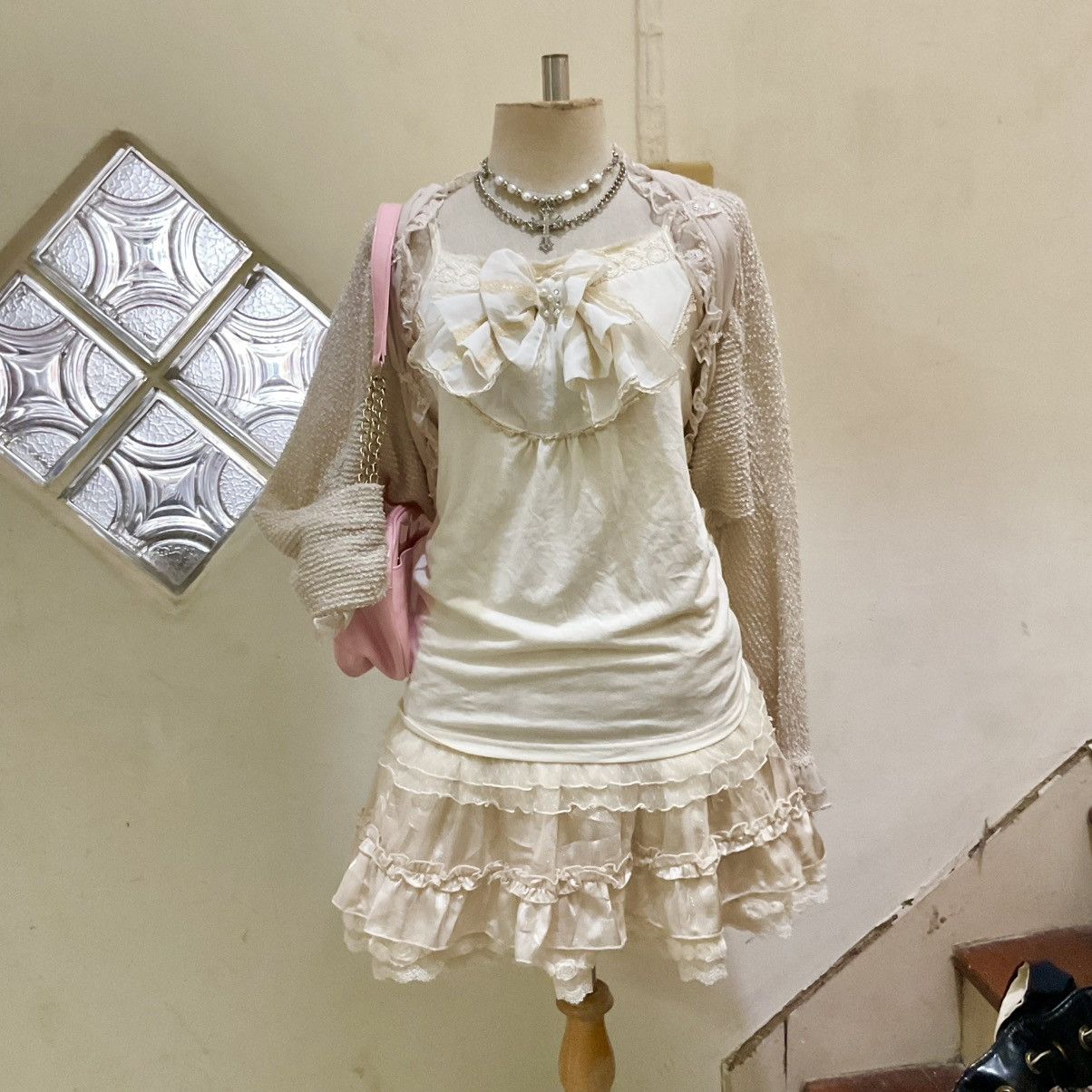 美品❣️axes femme BIGリボンy2k coquette 00s axes femme ビッグリボンPO Y2K coquette 森ガール 姫系 - メルカリ