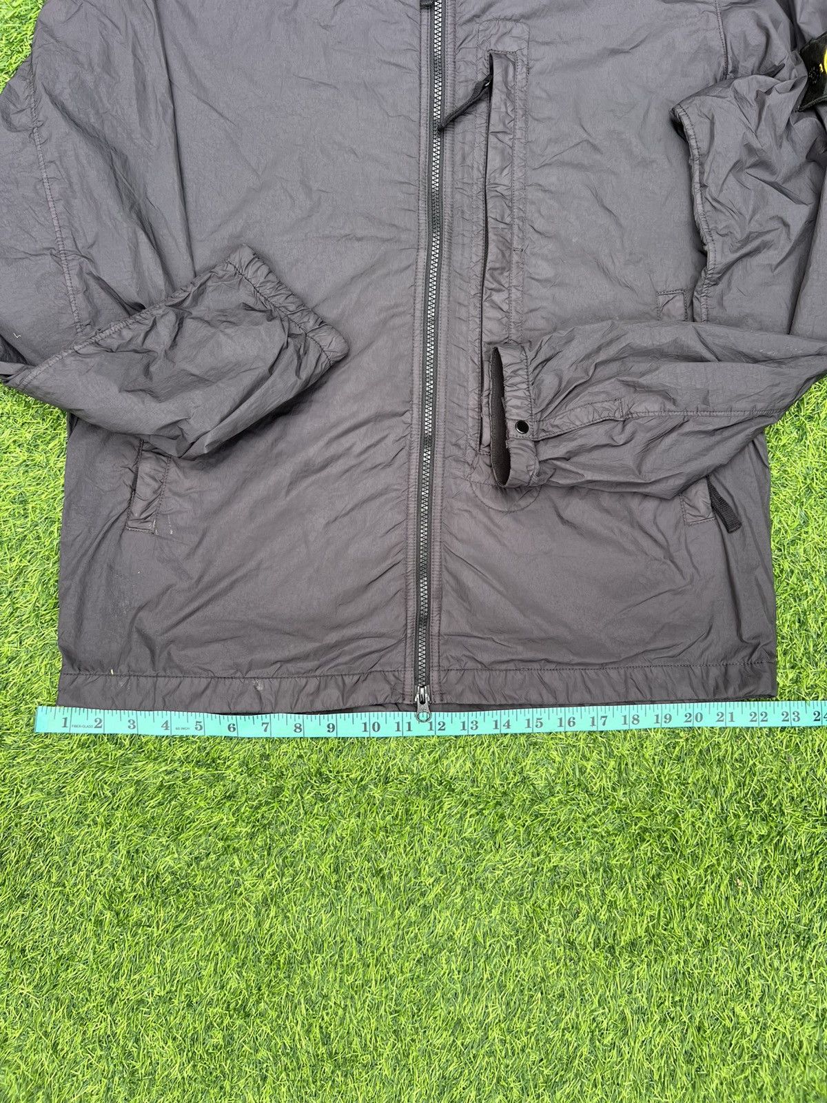 Stone Island Stone Island Brushed Polyamide Overshirt in Charcoal- Large Size US L / EU 52-54 / 3 - 8 Thumbnail