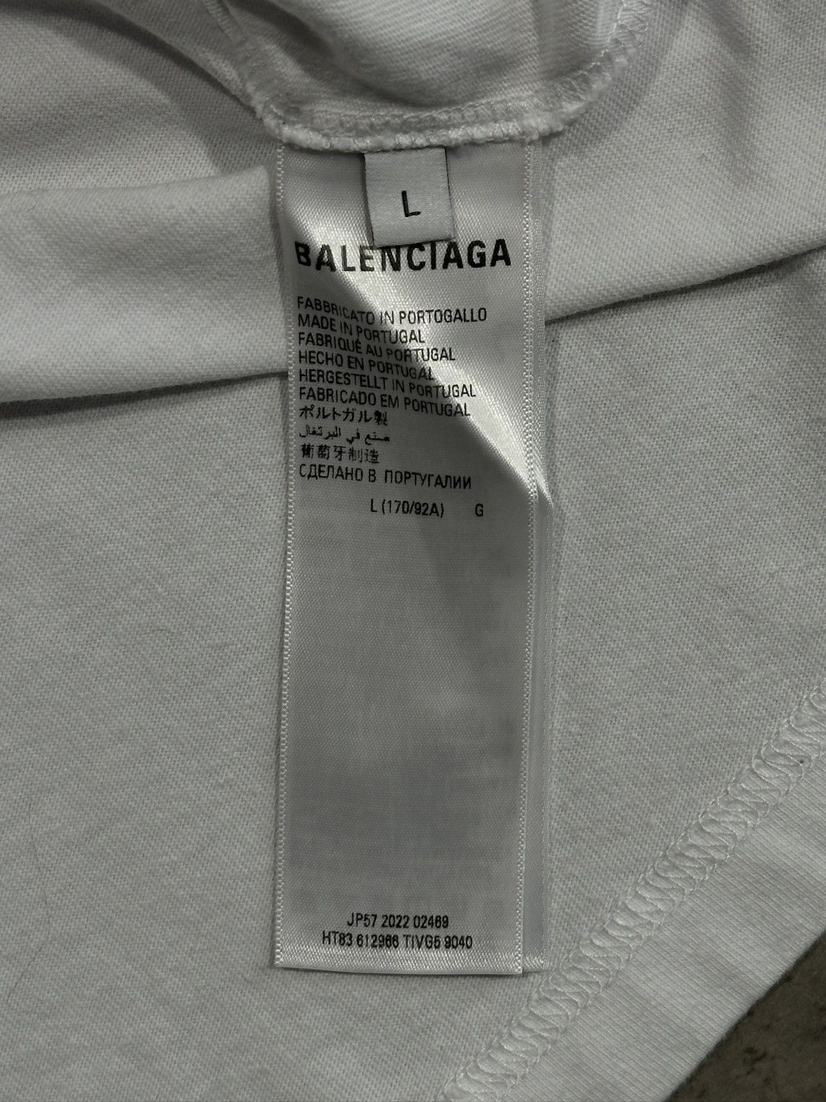 Balenciaga Balenciaga t-shirt Size US L / EU 52-54 / 3 - 4 Thumbnail