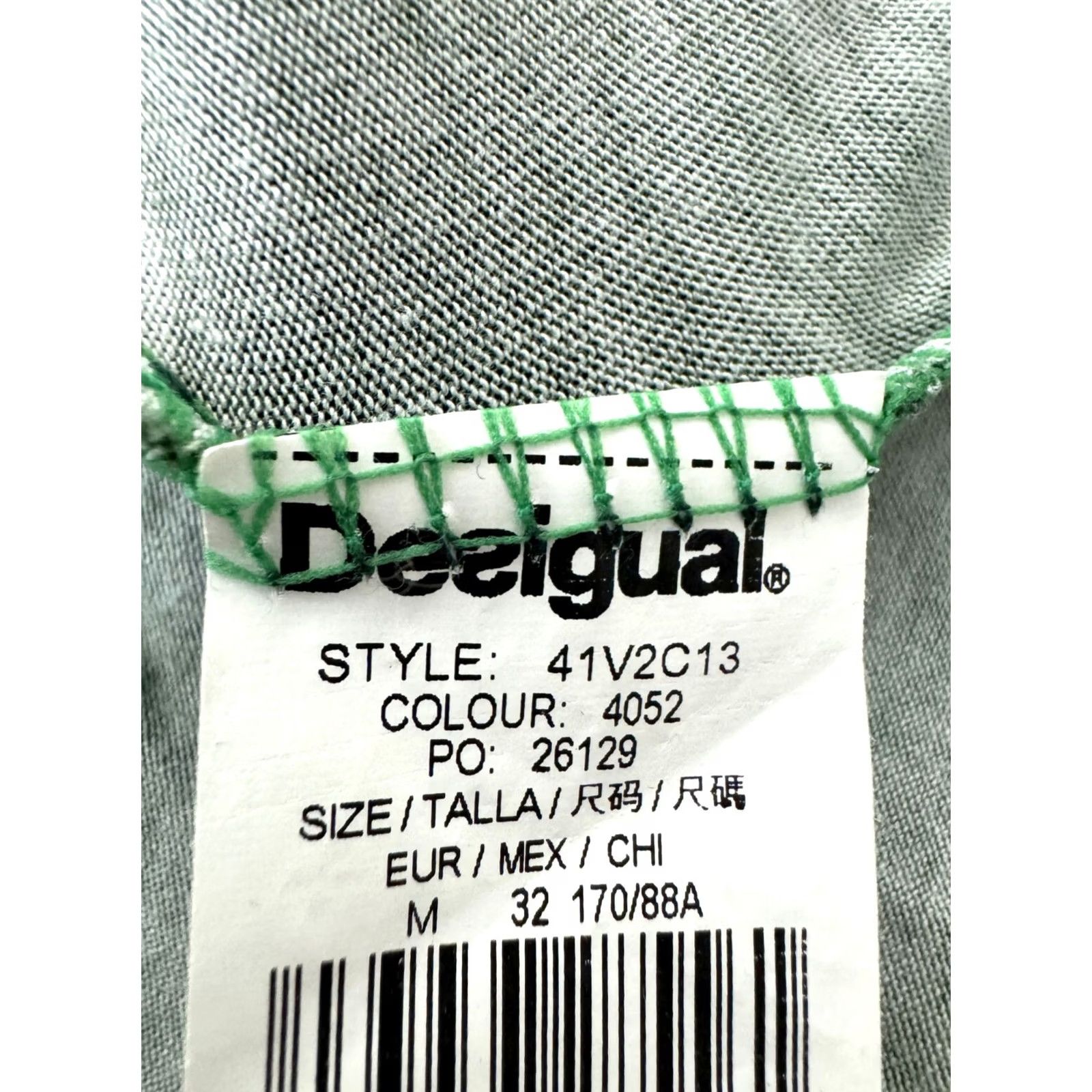 Desigual Desigual Cirque du Soleil womens green dress M Dress Knee Length A-Line Womens Desigual Cirque du Soleil Dress M Green Size M / US 6-8 / IT 42-44 - 5 Thumbnail