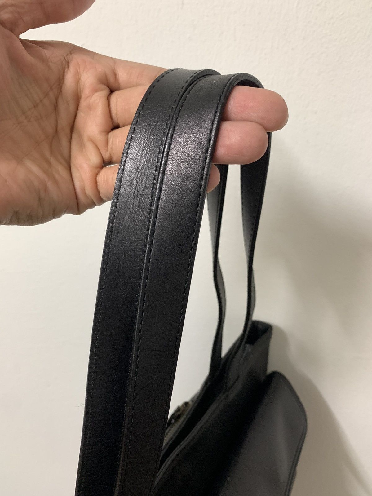 Japanese Brand Osema maeda black leather shoulder bag Size ONE SIZE - 12 Thumbnail