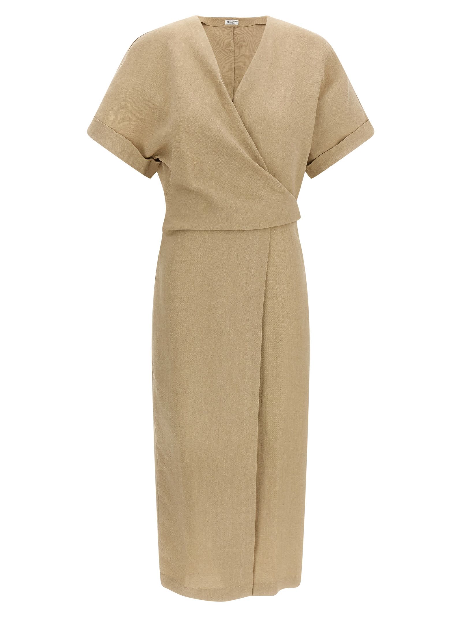 Brunello Cucinelli Wrap Dress Size M / US 6-8 / IT 42-44 - 1 Thumbnail