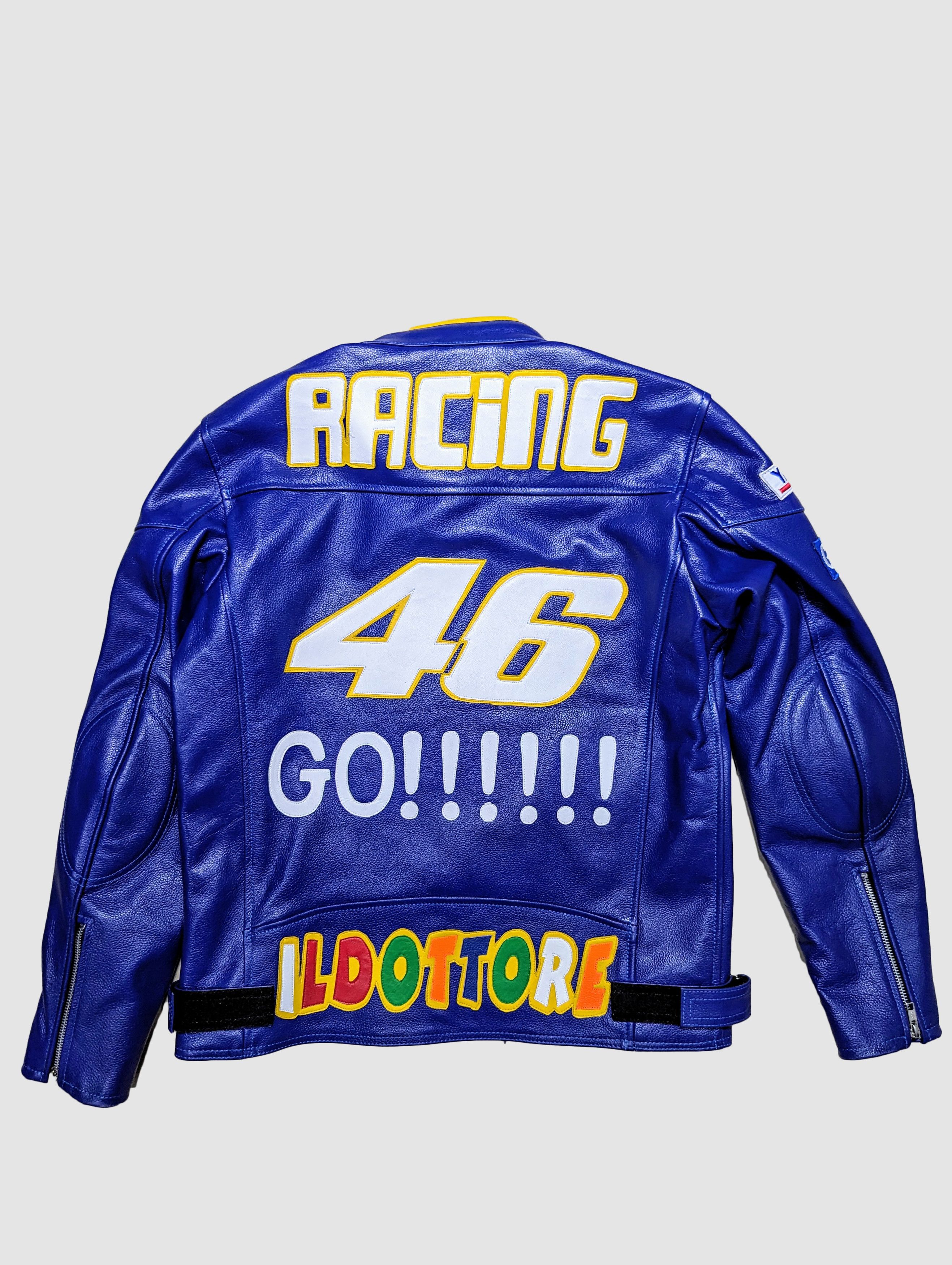 Yamaha 🔥 RARE YAMAHA🔥 RACING LEATHER JACKET IL DOTTORE Size US M / EU 48-50 / 2 - 2 Thumbnail