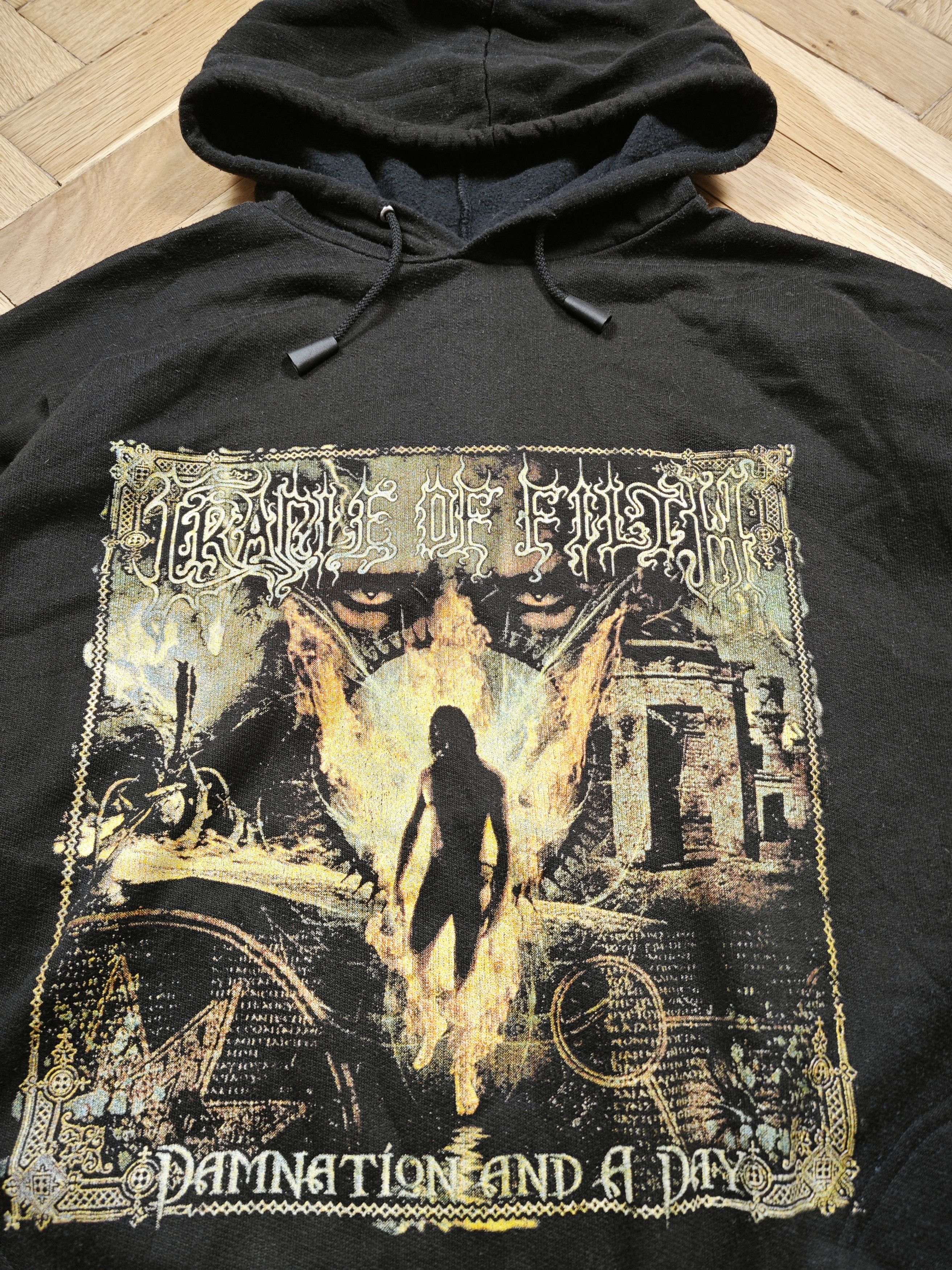 Vintage 90s Cradle of Flith vintage hoodie Size US L / EU 52-54 / 3 - 3 Thumbnail