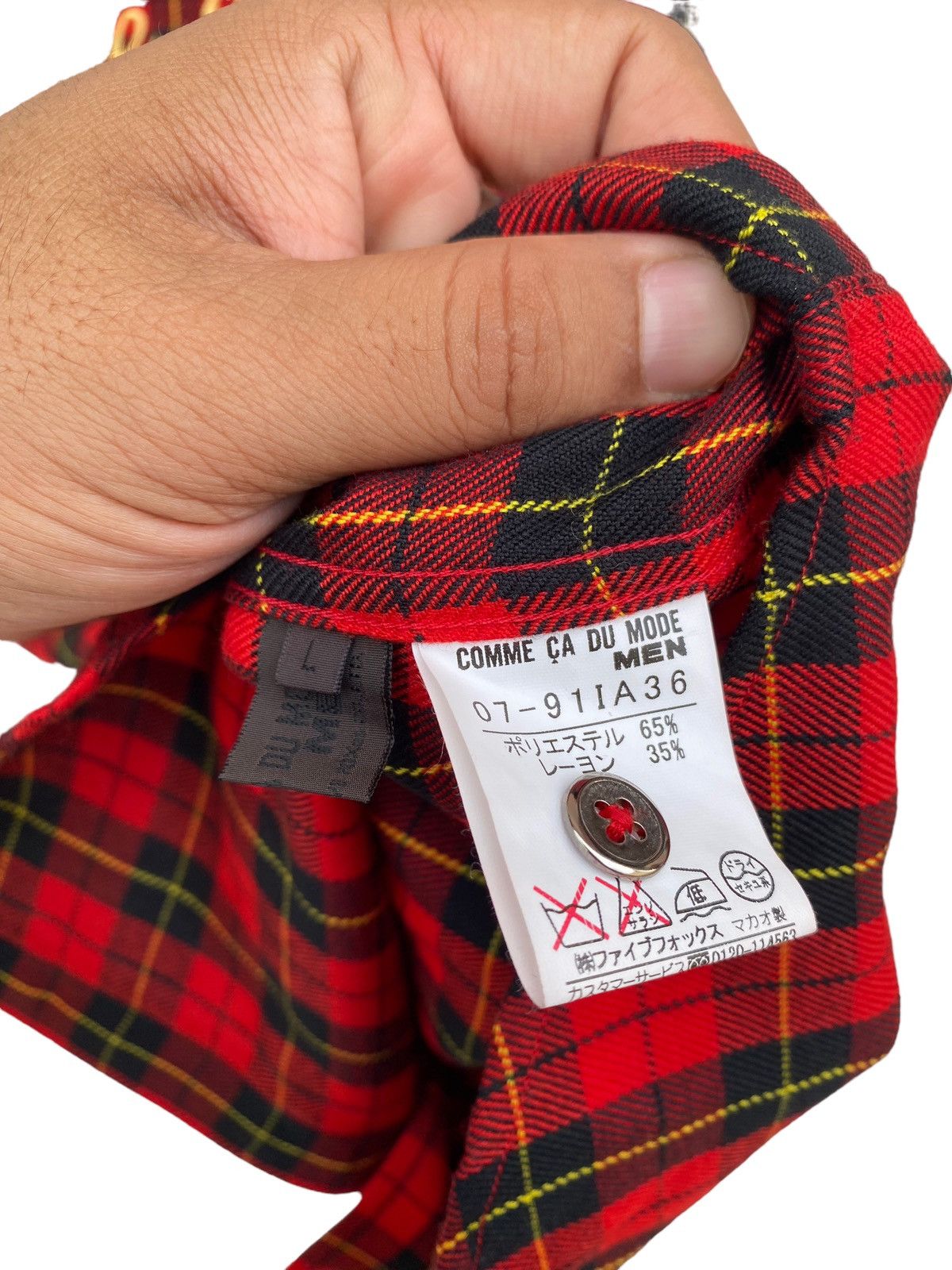 Anime Rose O’niell Kewpie X Comme Ca Du Mode Flannel Size US L / EU 52-54 / 3 - 6 Thumbnail