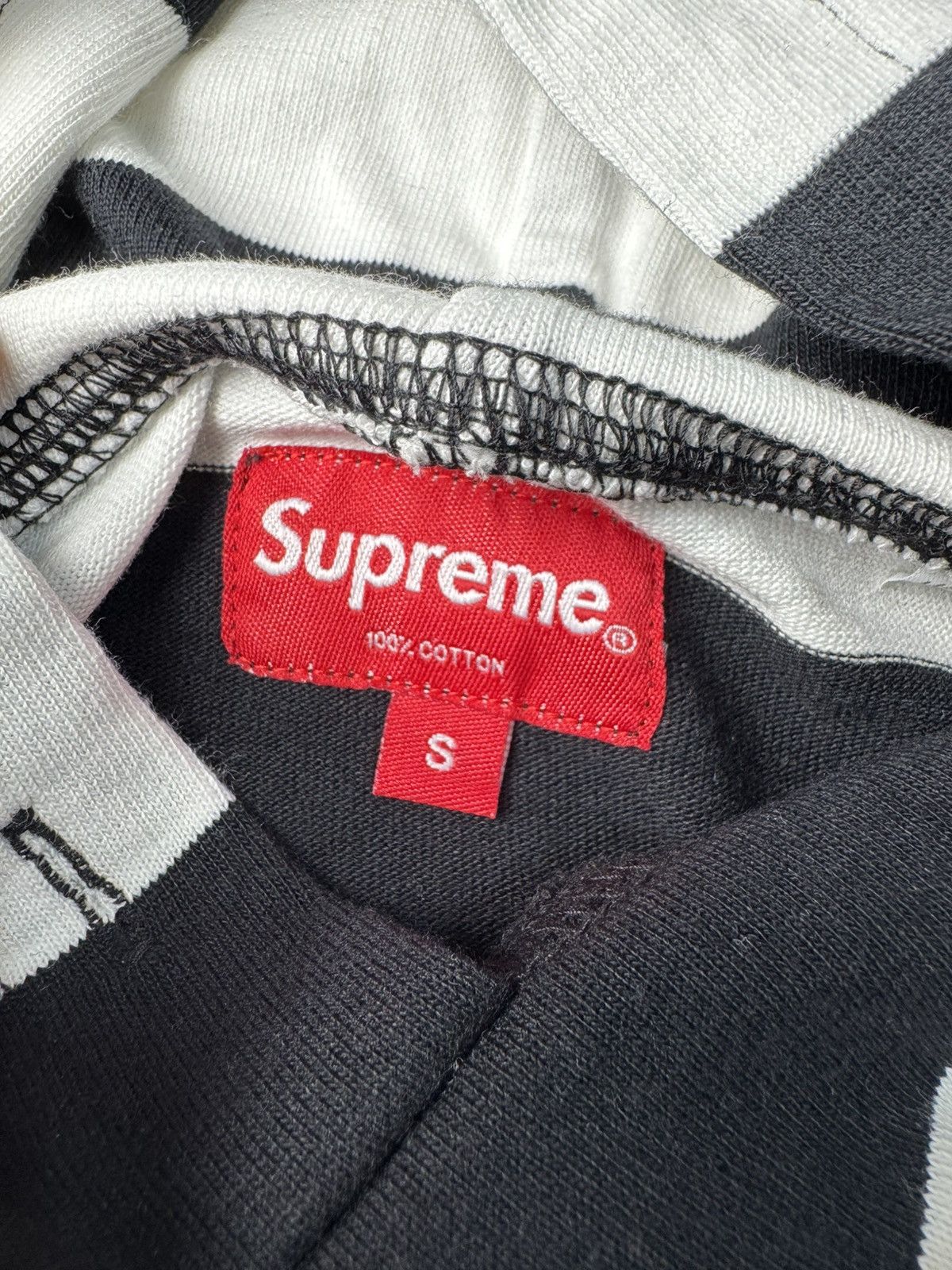 Supreme Supreme stripes hoodie Size US S / EU 44-46 / 1 - 4 Thumbnail