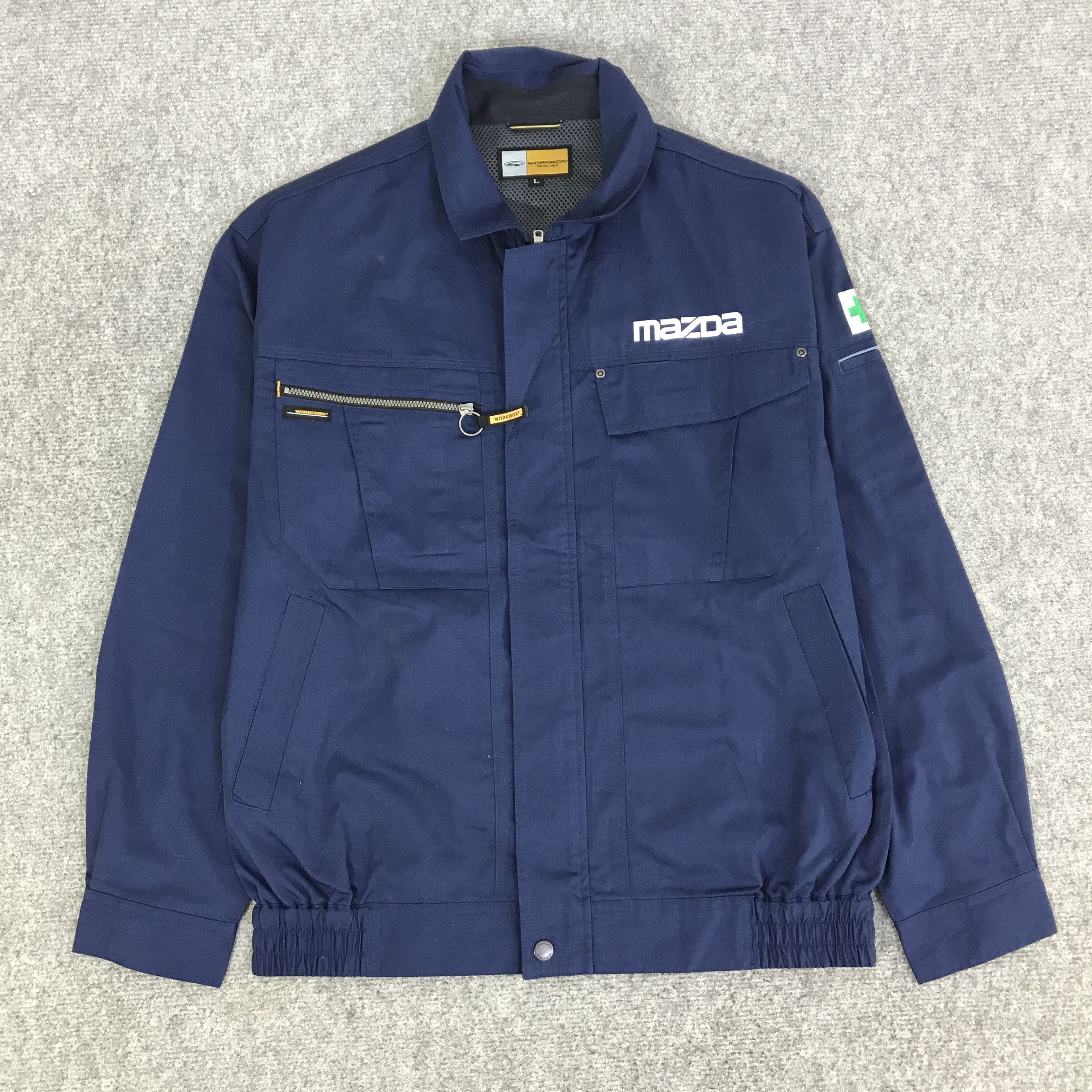Japanese Brand MAZDA RACING SPORTS JAPAN CUSTOM WORK JACKET K107B5 Size US L / EU 52-54 / 3 - 2 Thumbnail
