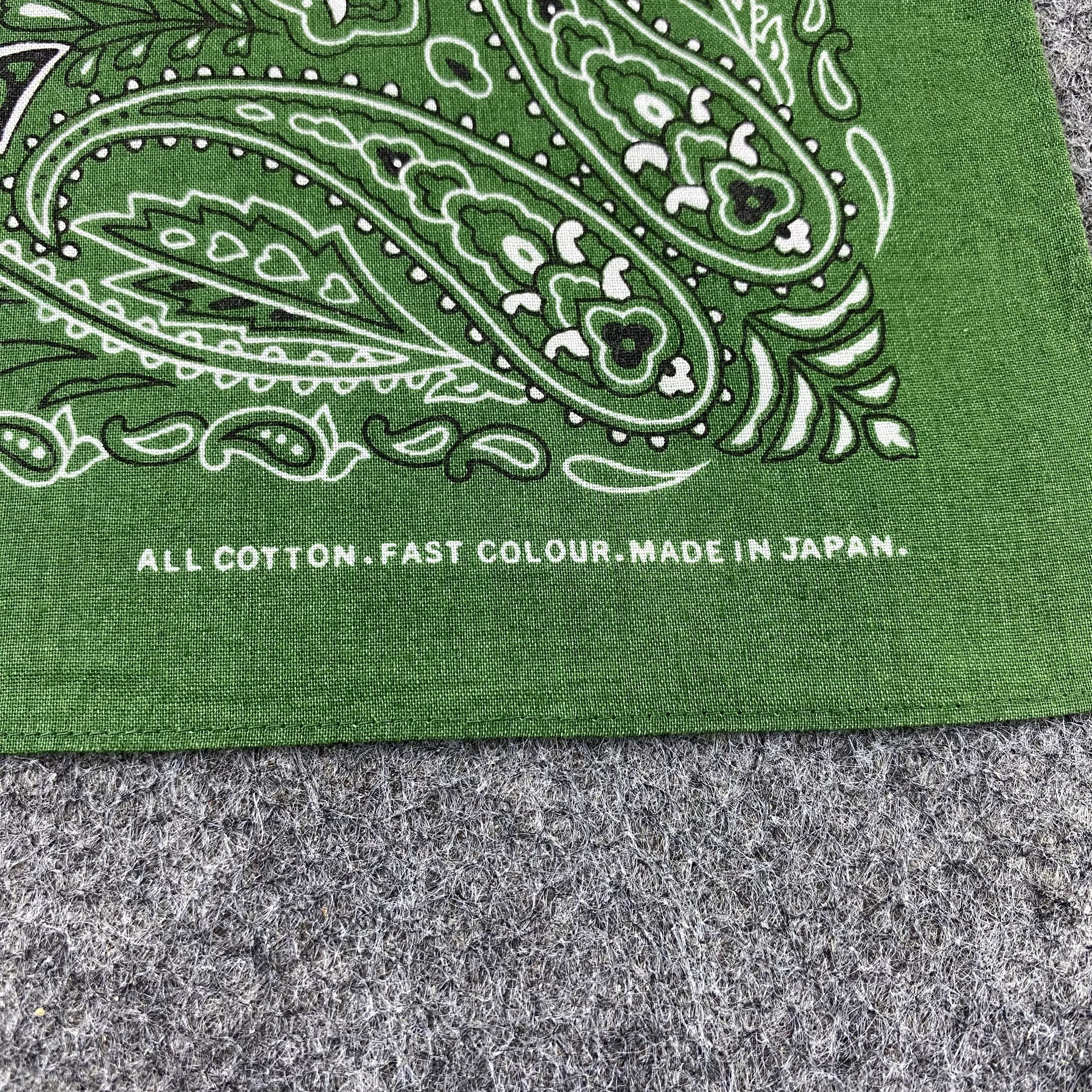 Japanese Brand Paislee Honda Handkerchief / Bandana / Neckerchief-B1422 Size ONE SIZE - 8 Thumbnail