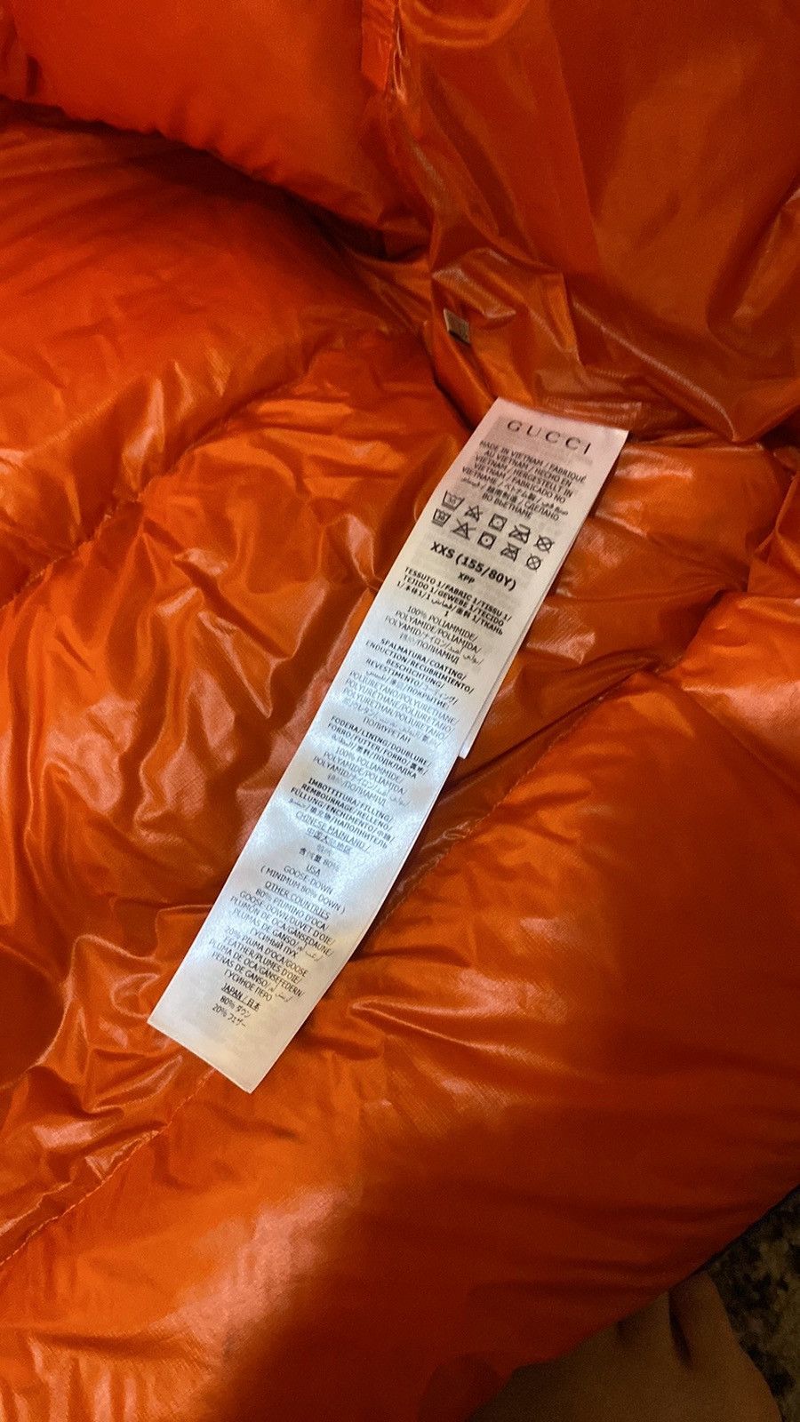 Gucci x The North Face Padded Jacket size XXS