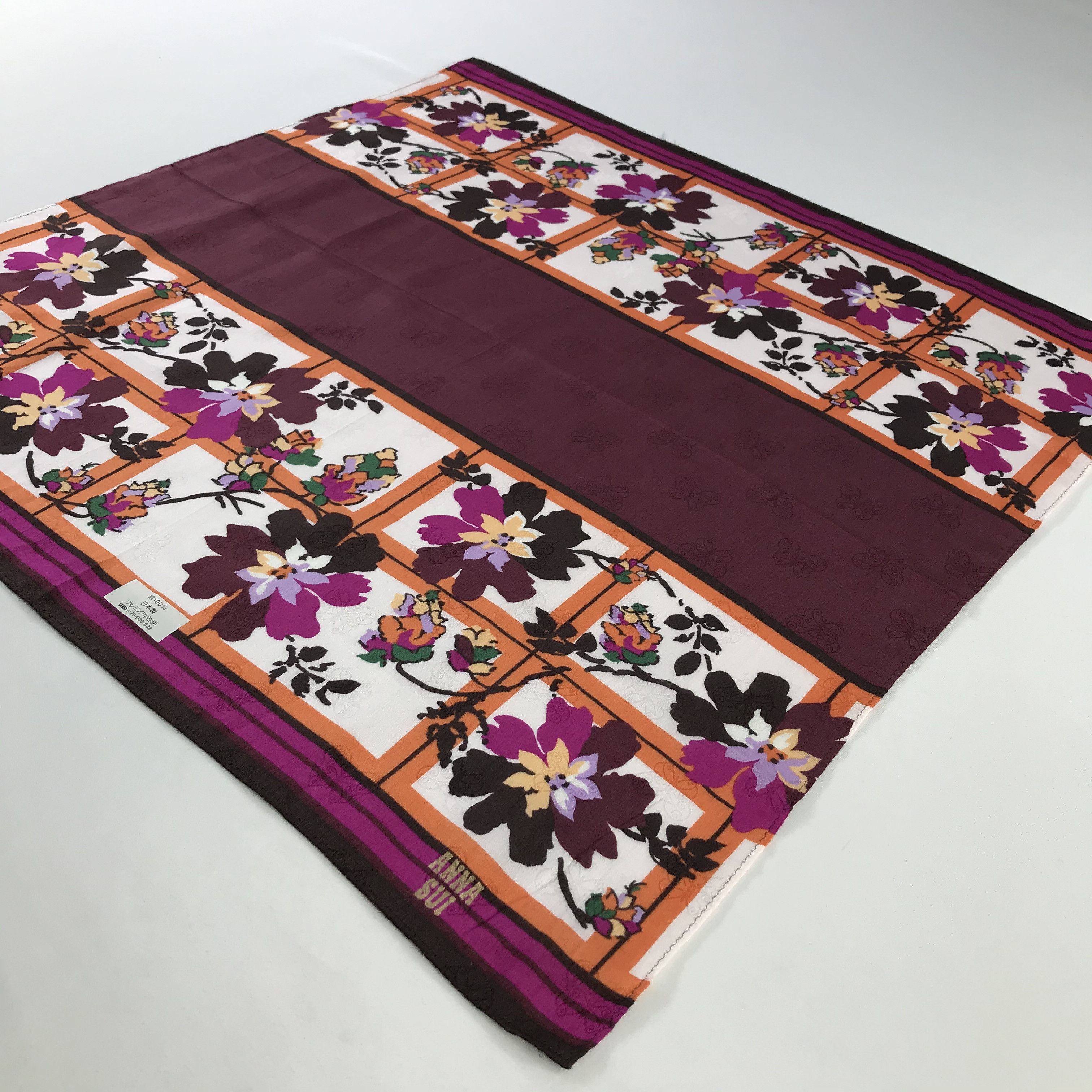 Anna Sui × Vintage Anna Sui Handkerchief / Neckerchief / Bandana Size ONE SIZE - 4 Thumbnail